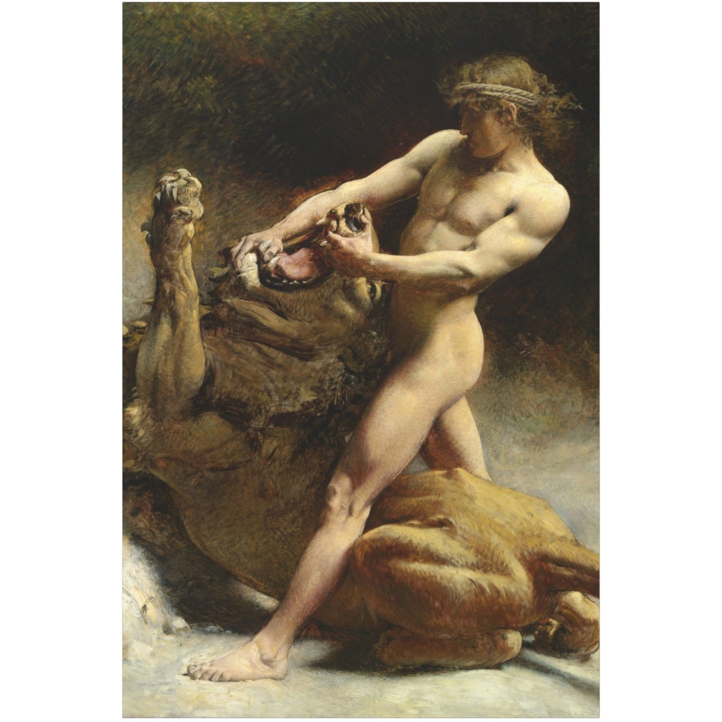 Samson's Youth - Canvas Wrap