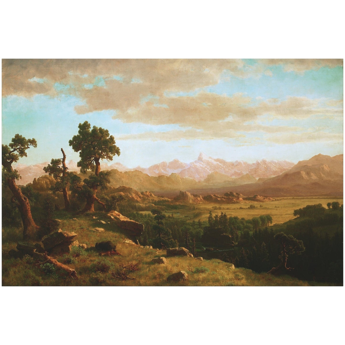 Wind River Country - Canvas Wrap