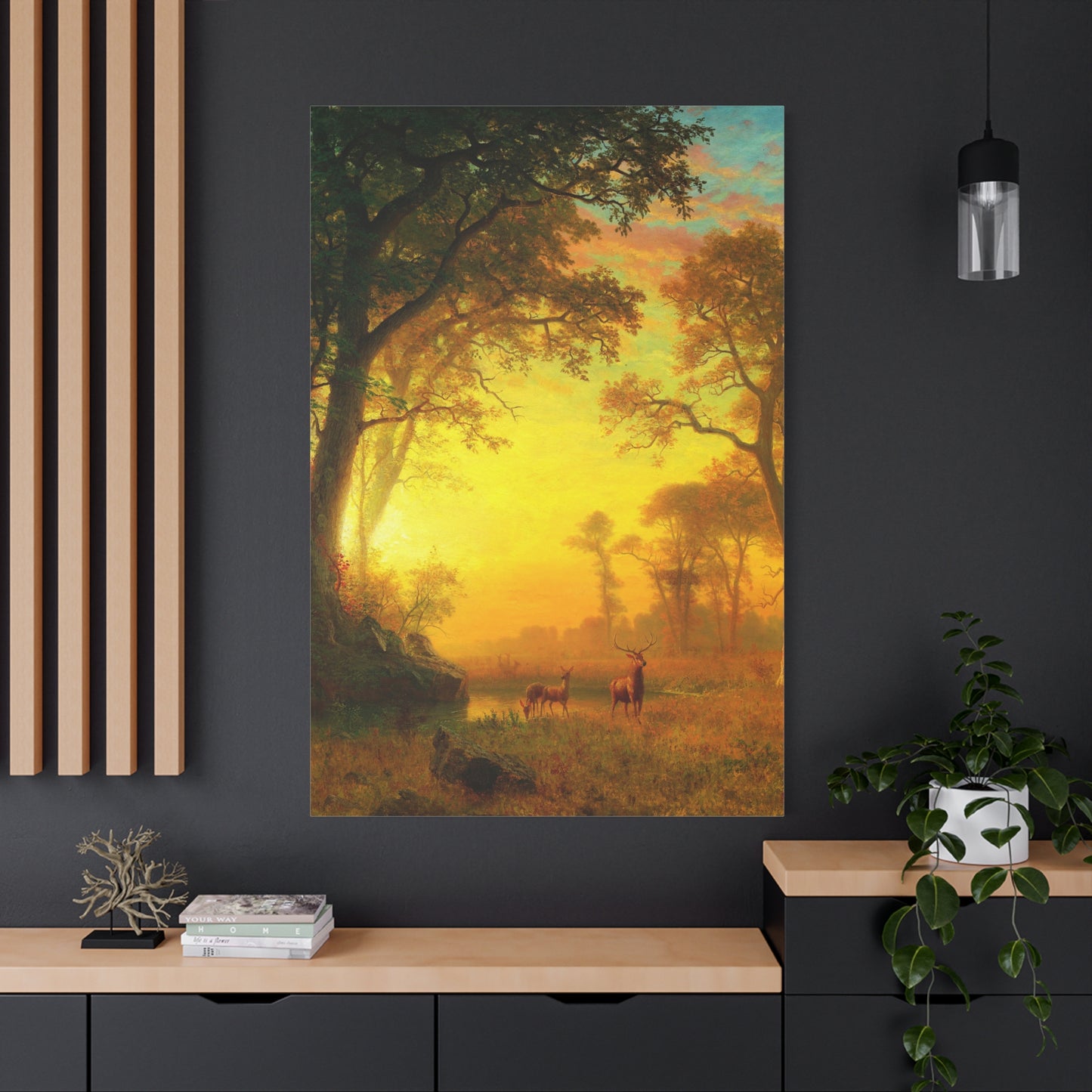 Light in the Forest - Canvas Wrap