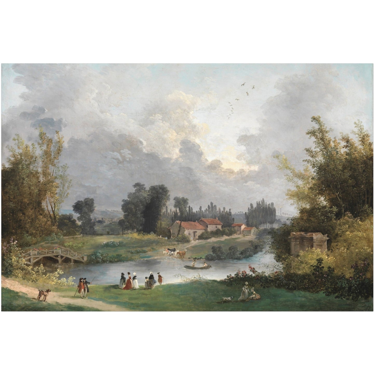 Park Landscape - Canvas Wrap