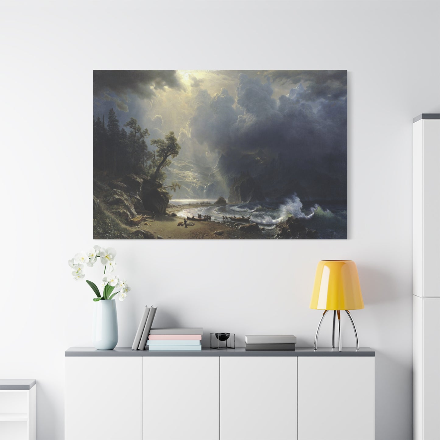 Puget Sound on the Pacific Coast - Canvas Wrap