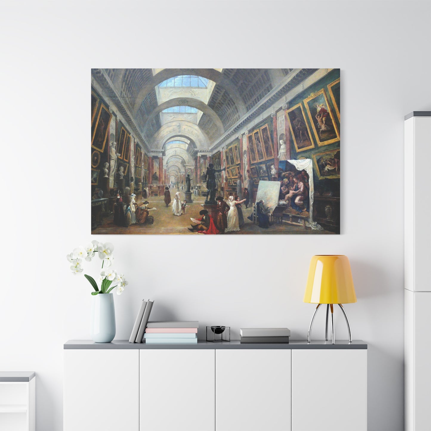 Development project for the Grande Galerie of the Louvre - Canvas Wrap
