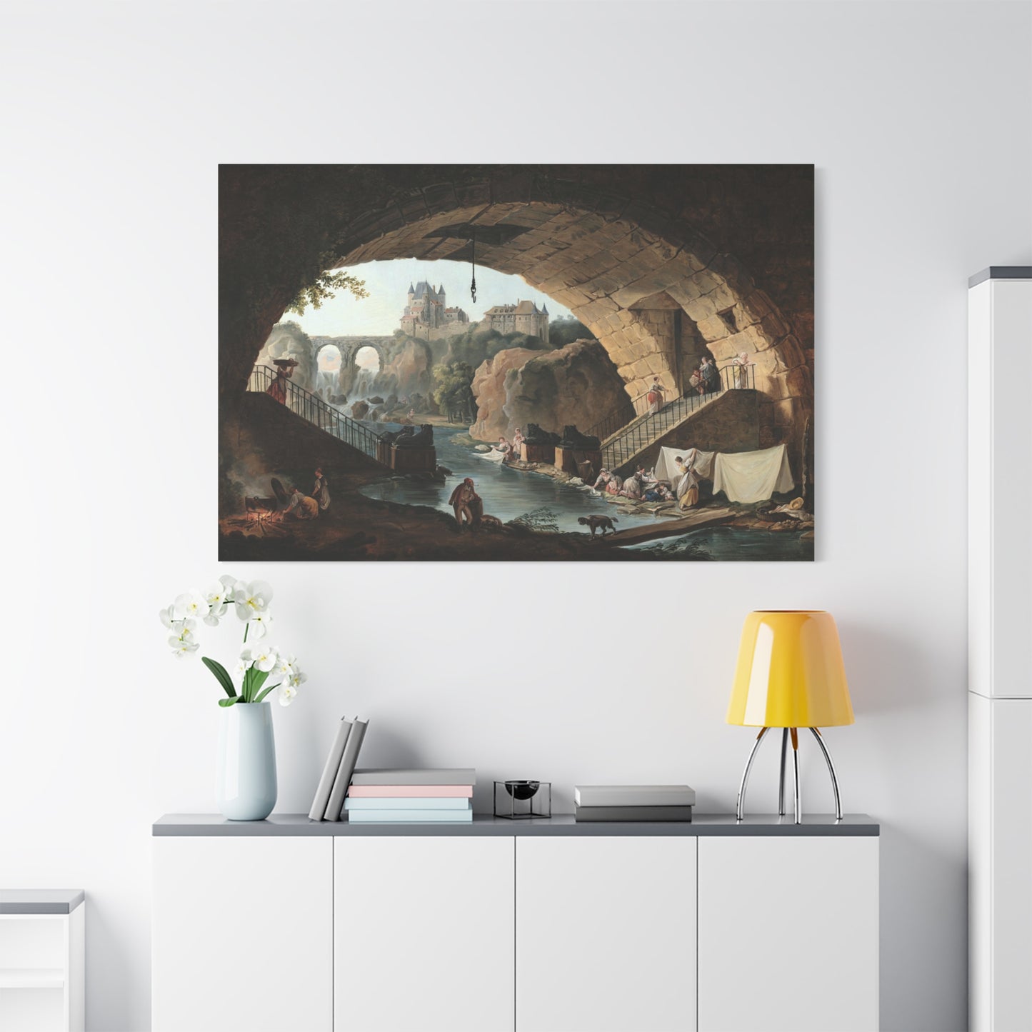 View of the Bridge of Sphinx - Canvas Wrap