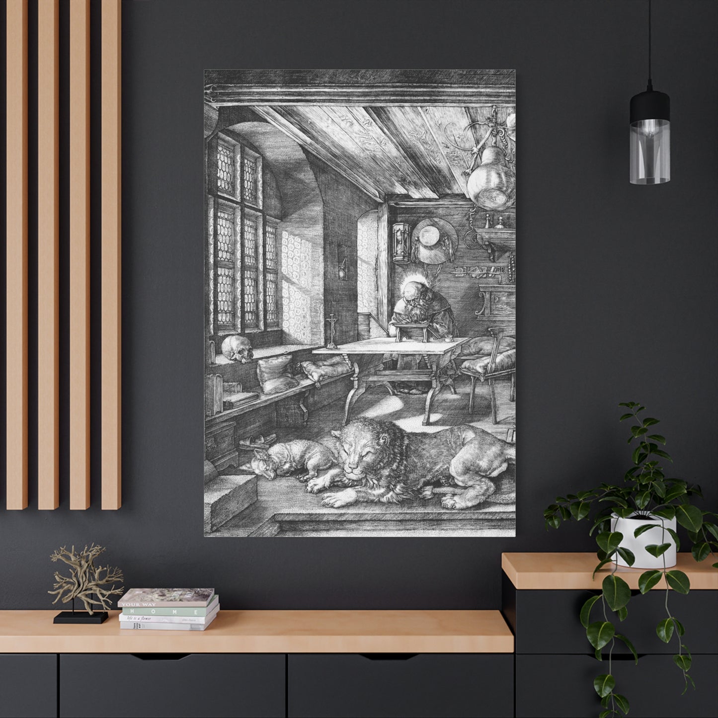 St. Jerome in His Study - Canvas Wrap