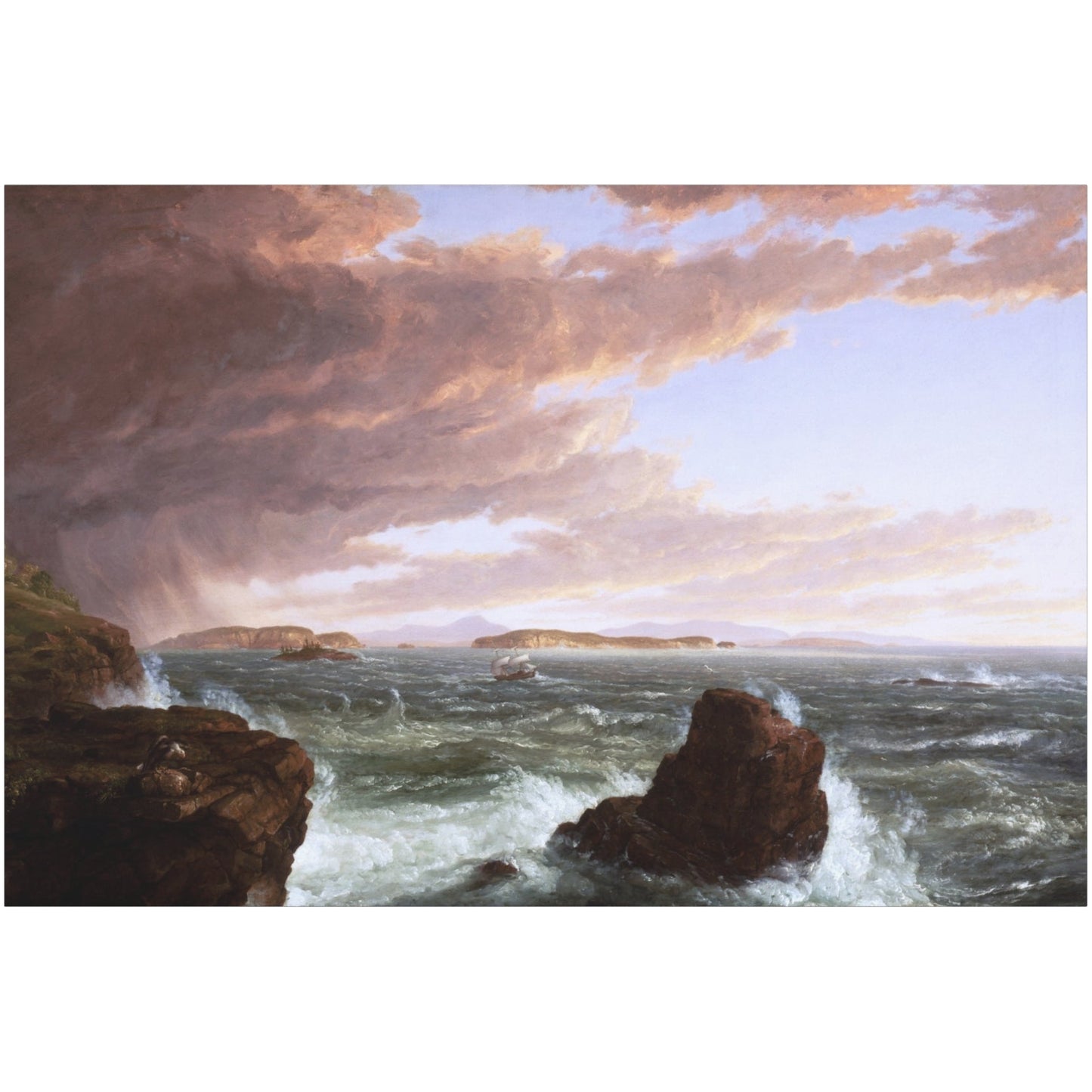 Frenchman's Bay - Canvas Wrap