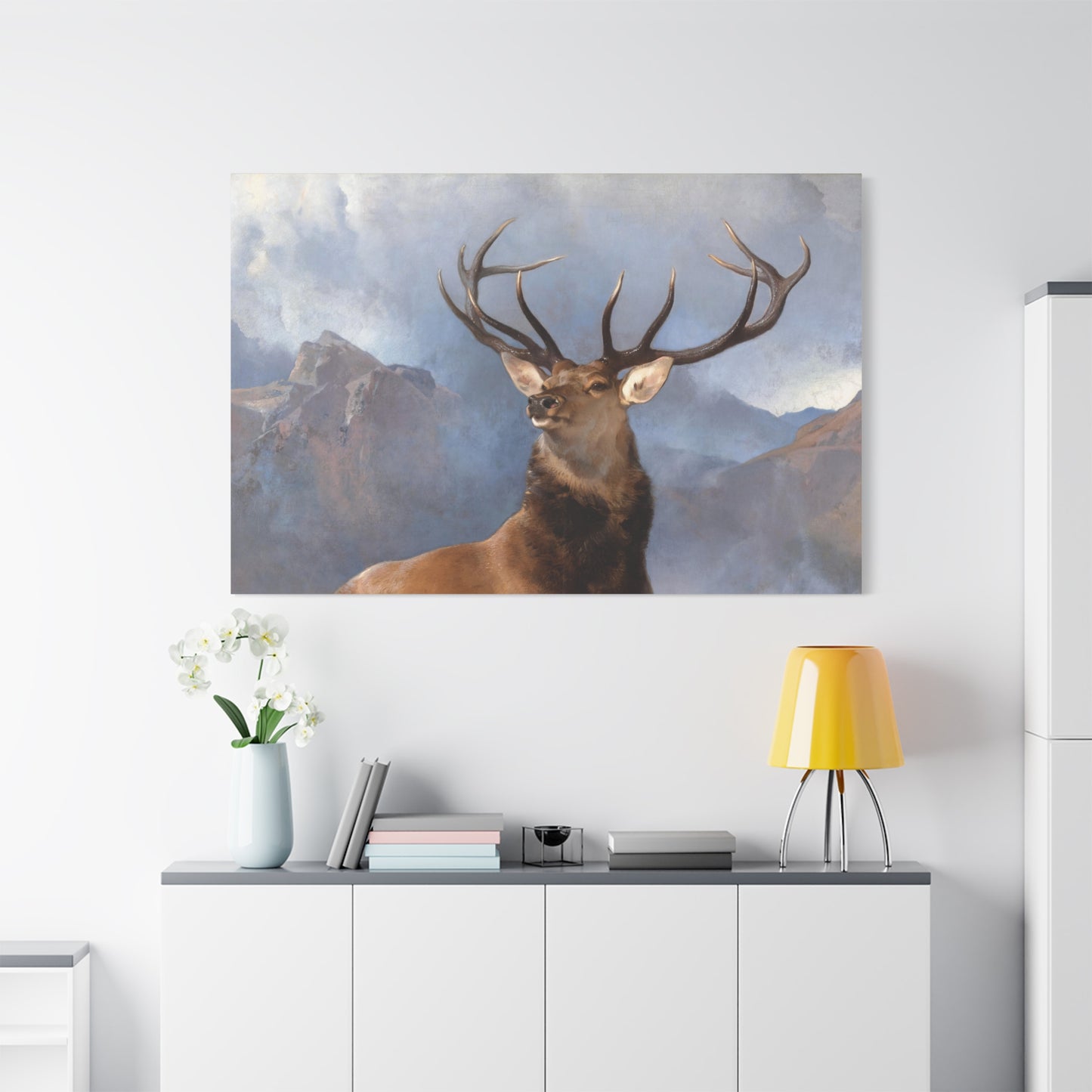 The Monarch of the Glen - Canvas Wrap