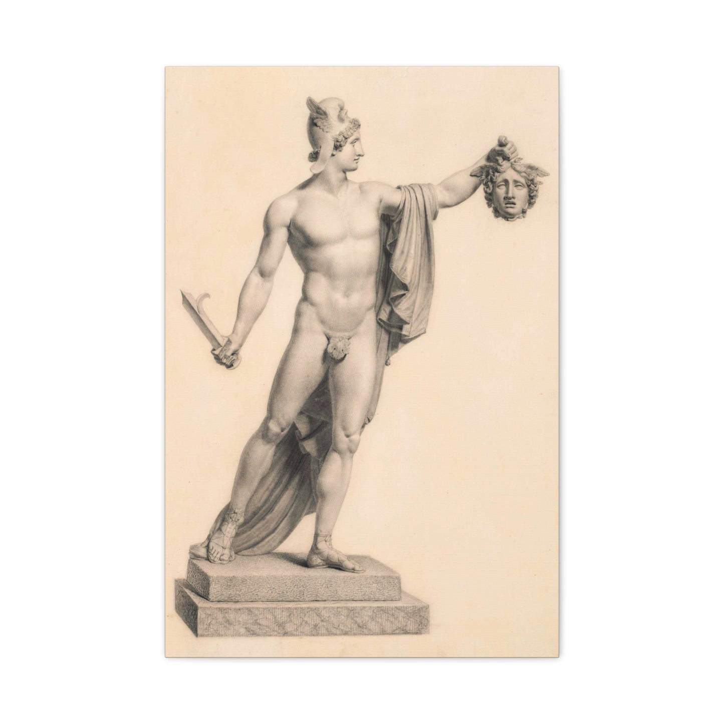 Perseus Triumphant - Canvas Wrap