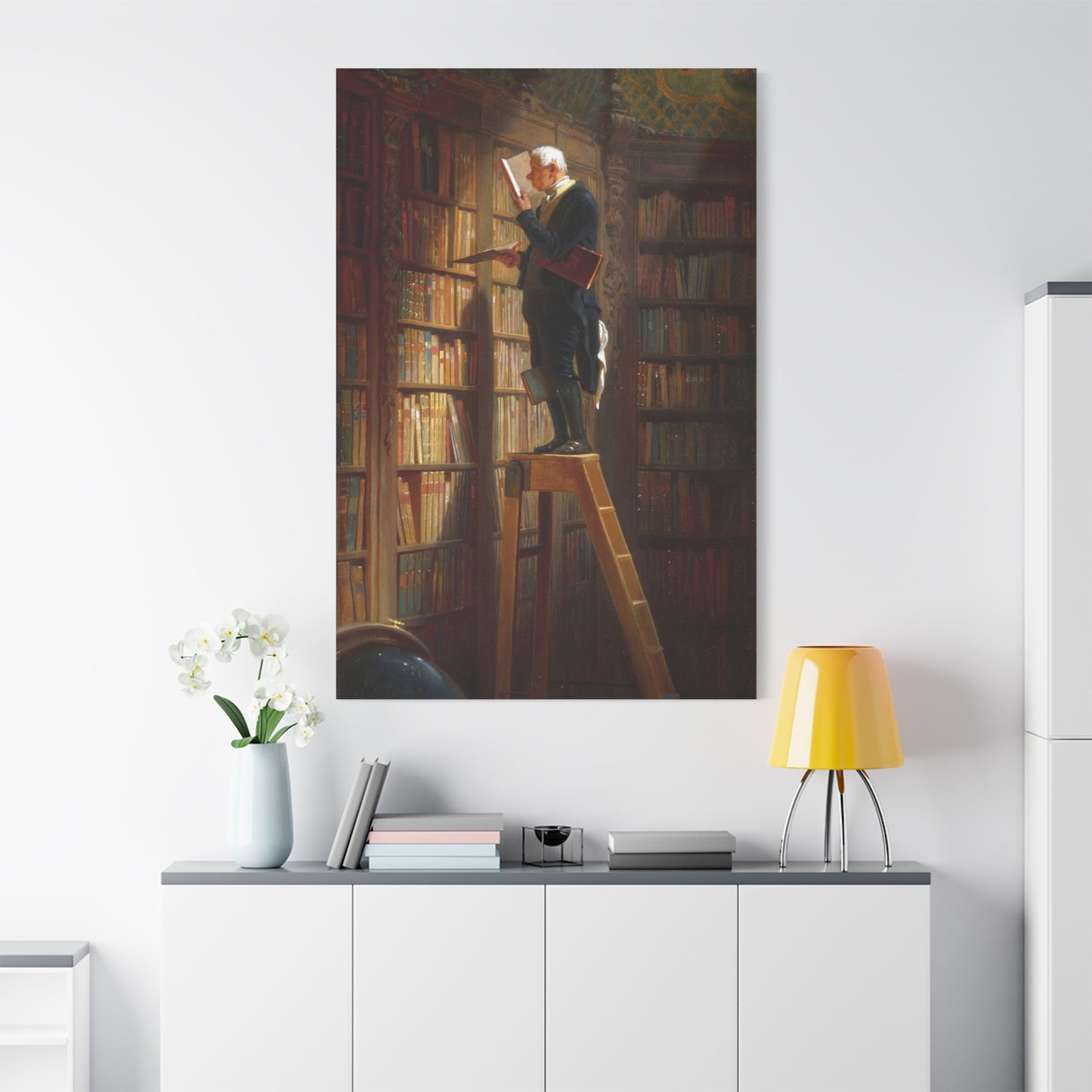 The Bookworm - Canvas Wrap