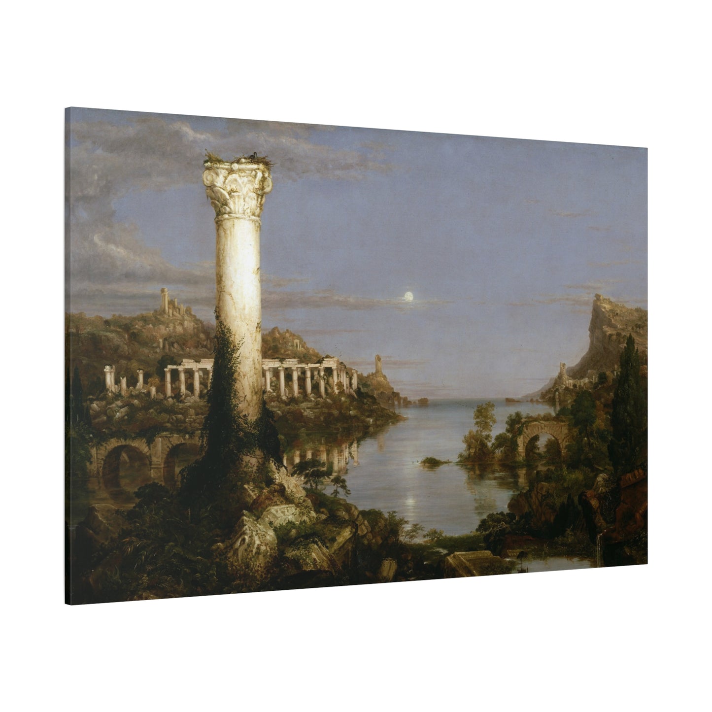 The Course of Empire, Desolation - Canvas Wrap
