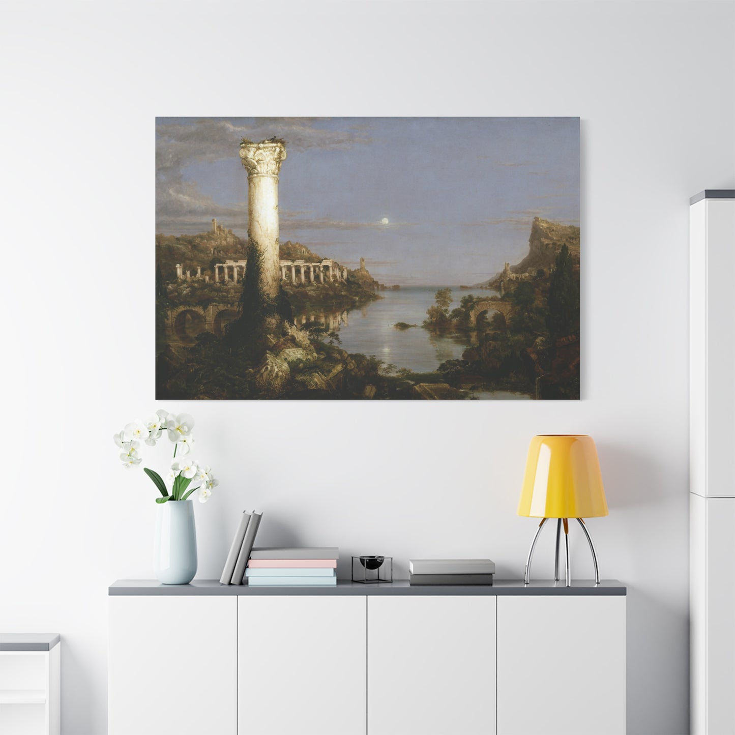 The Course of Empire, Desolation - Canvas Wrap
