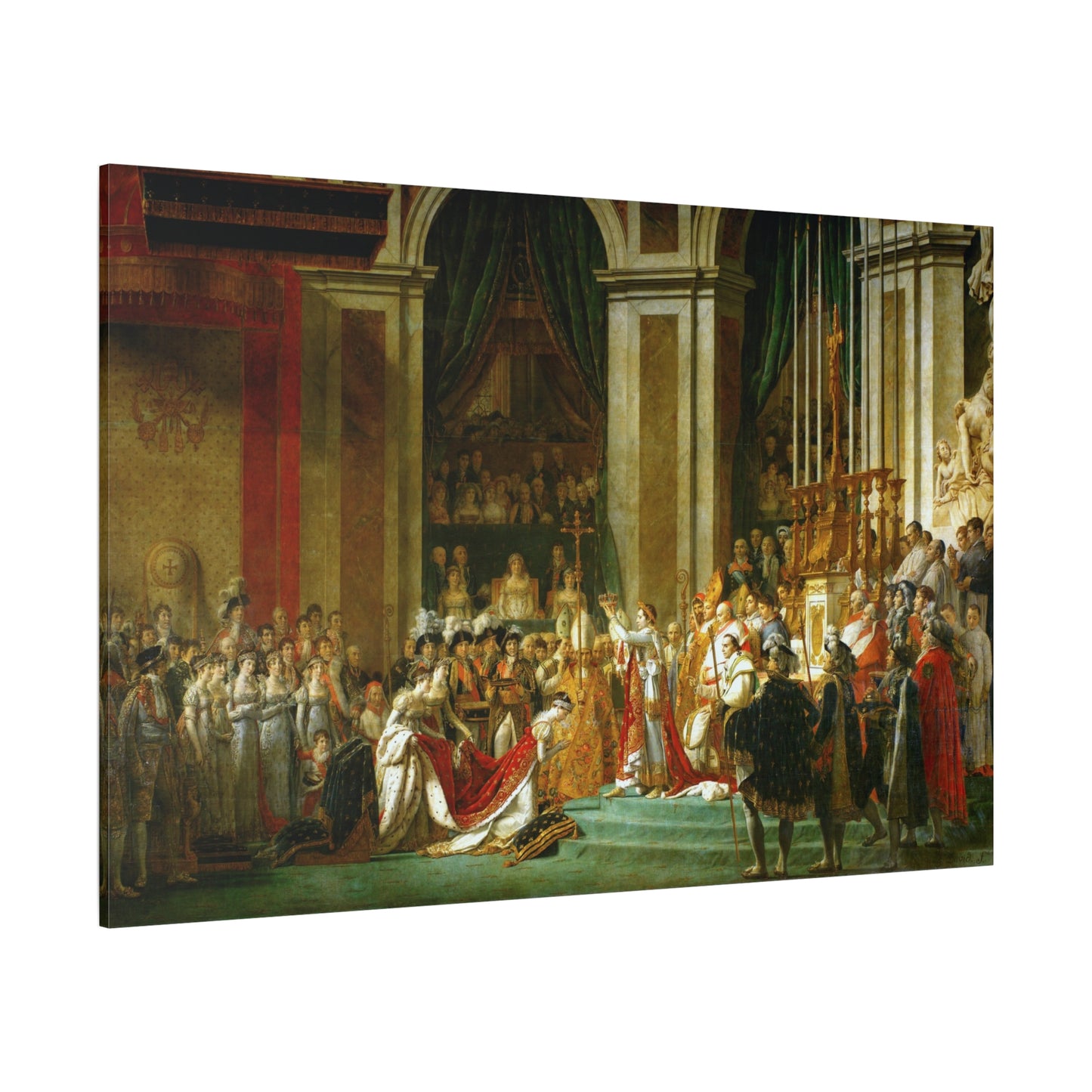The Coronation of Napoleon - Canvas Wrap