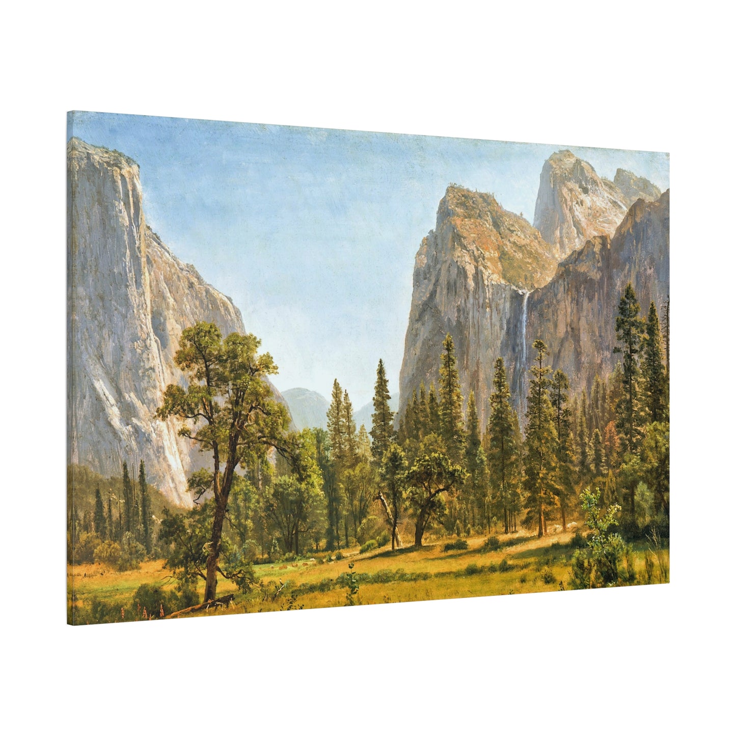 Bridal Veil Falls, Yosemite Valley, California - Canvas Wrap