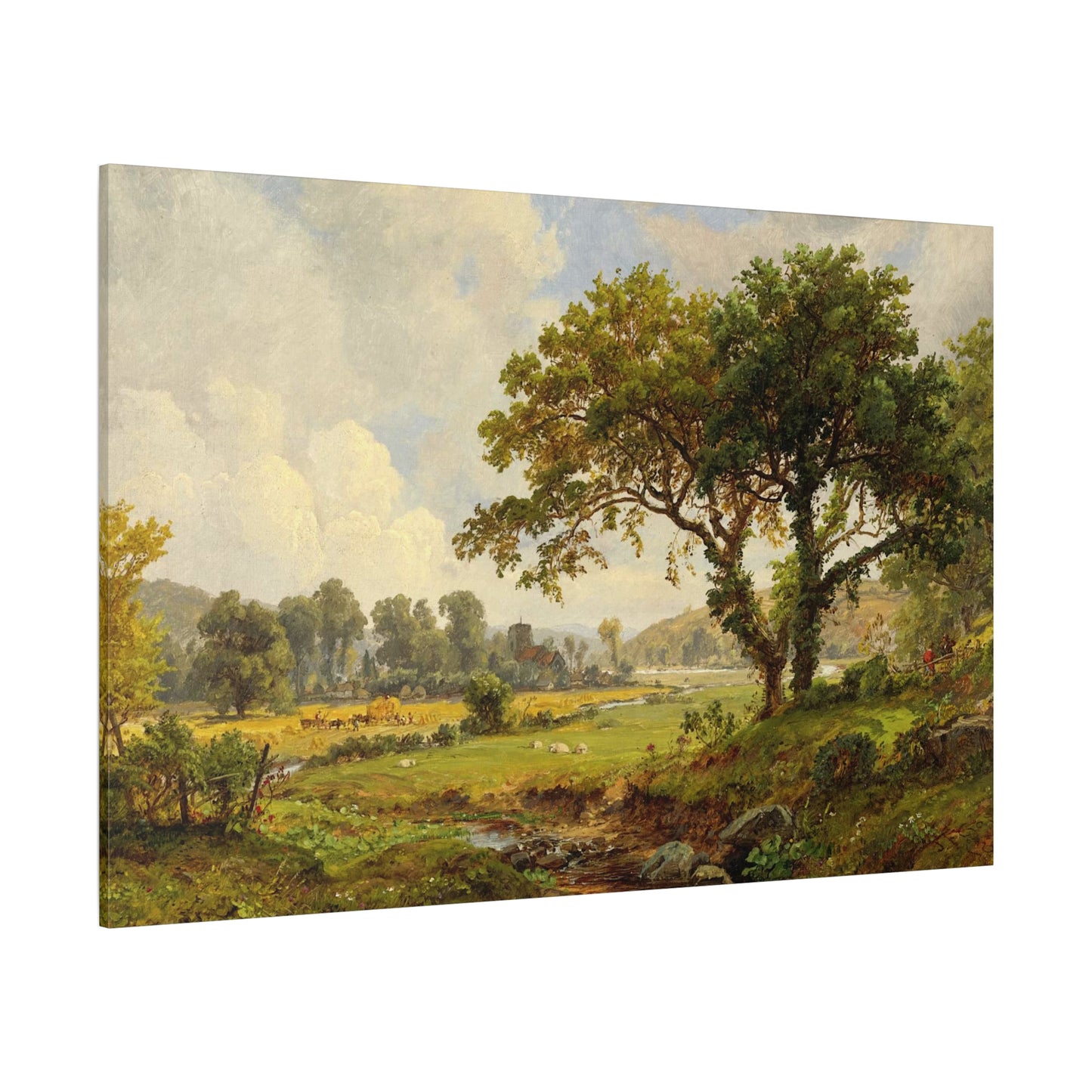 Haying Time - Canvas Wrap