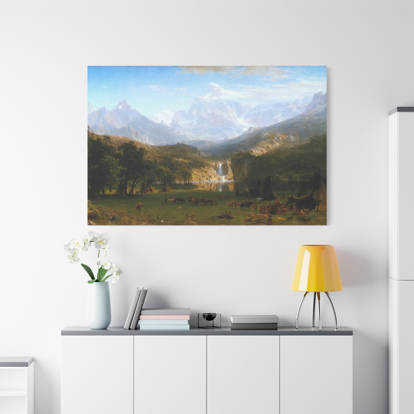 Lander's Peak, The Rocky Mountains - Canvas Wrap
