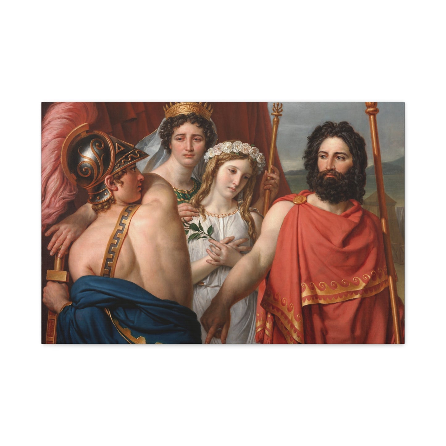 The Anger of Achilles - Canvas Wrap