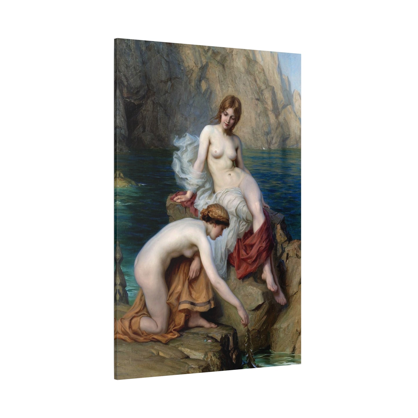 By Summer Seas - Canvas Wrap