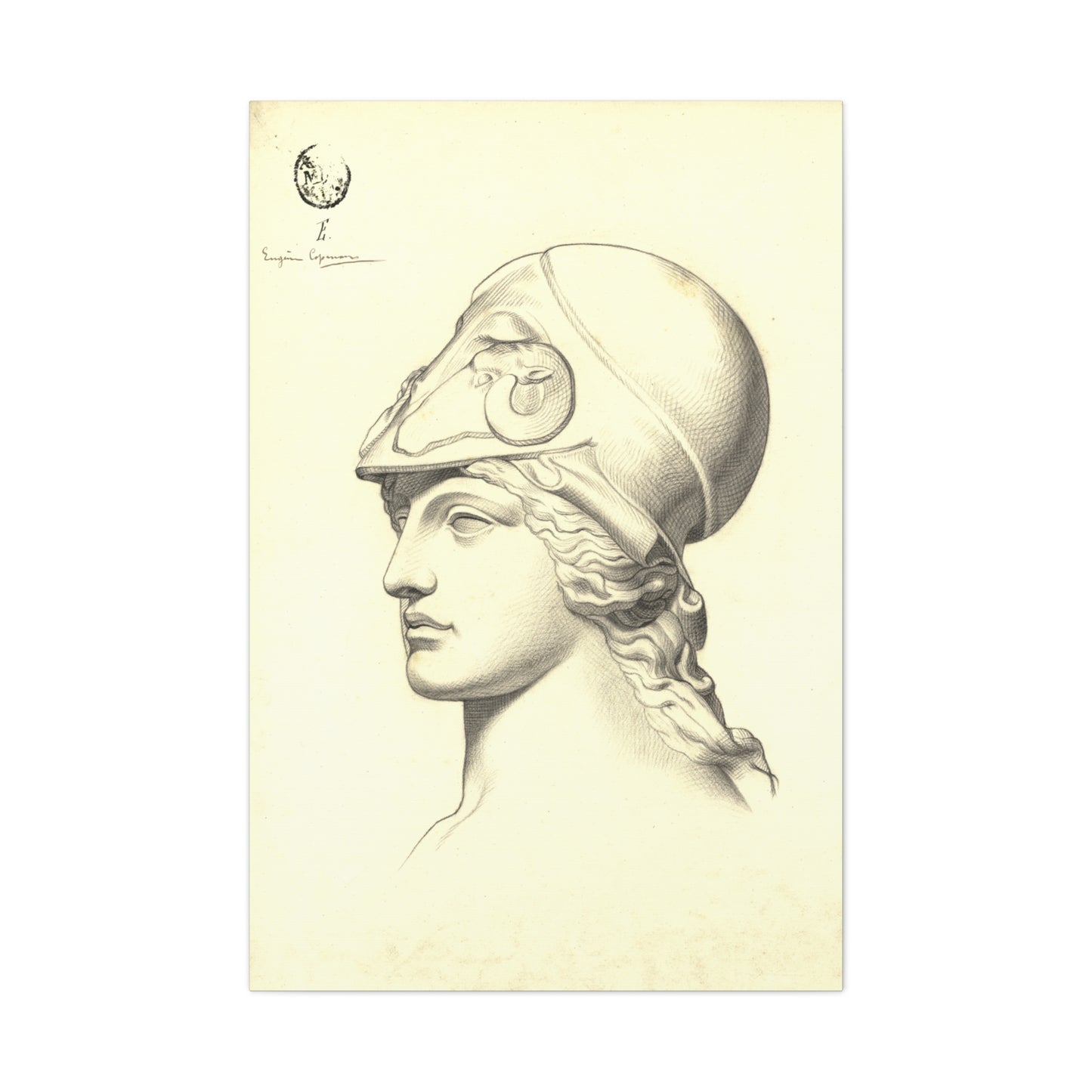 Athena Giustiniani - Canvas Wrap