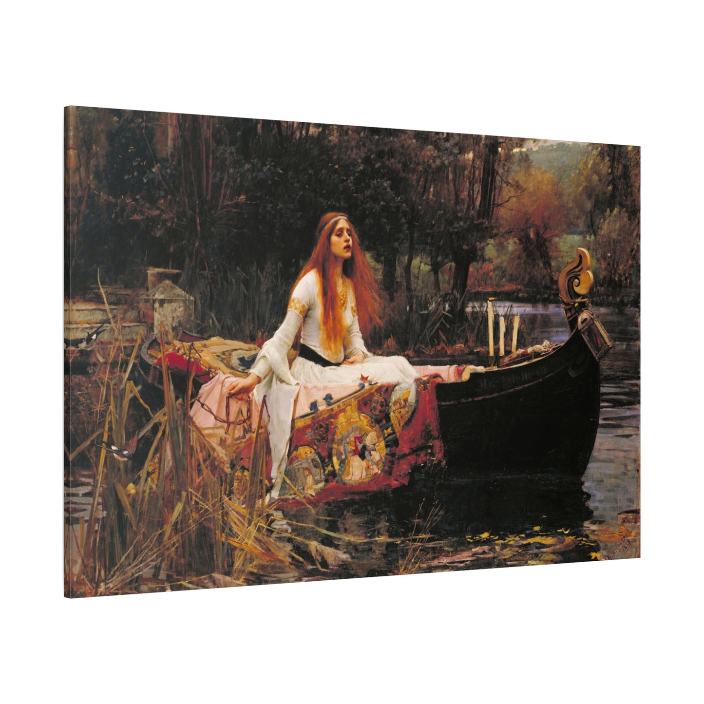 The Lady of Shalott - Canvas Wrap