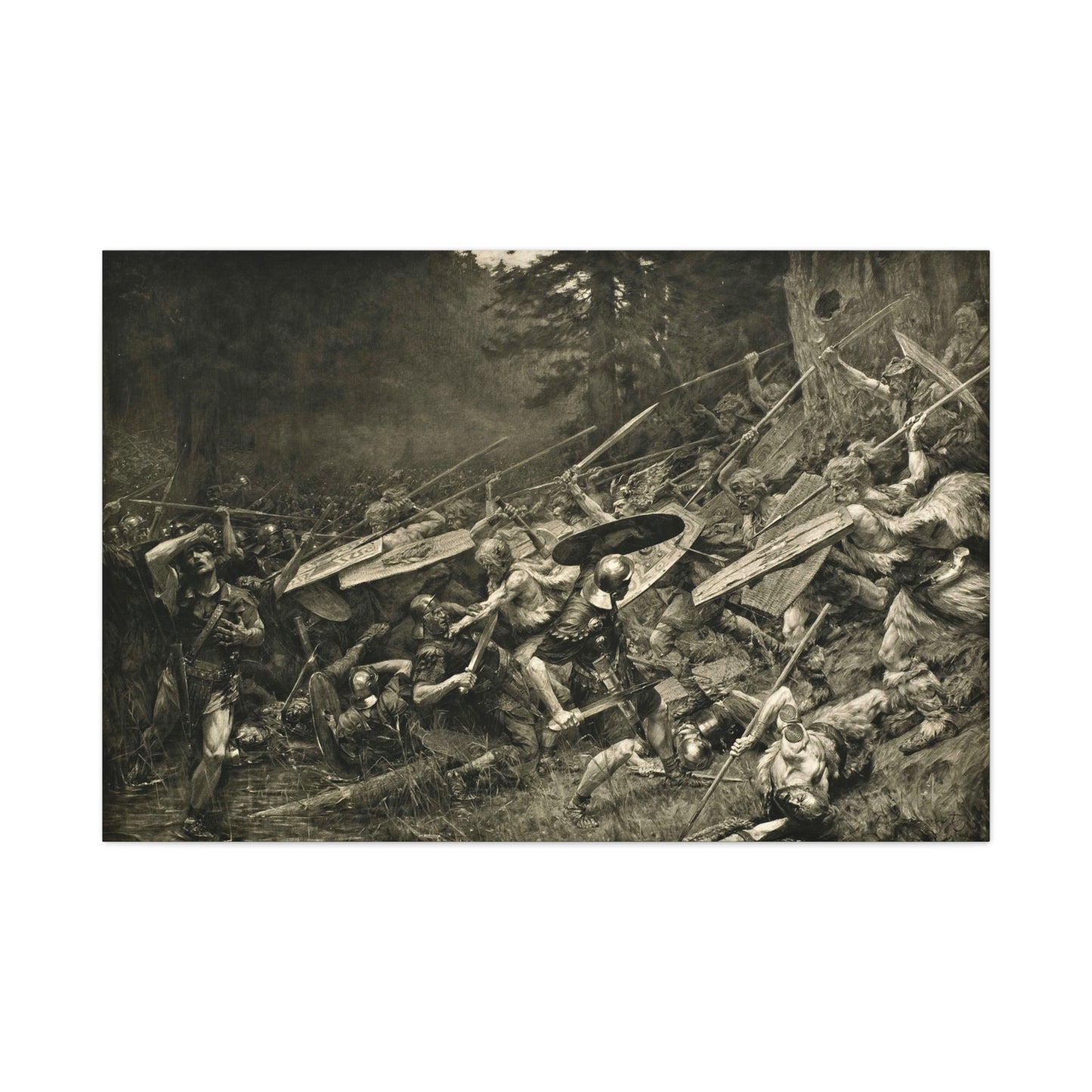 Furor Teutonicus - Canvas Wrap
