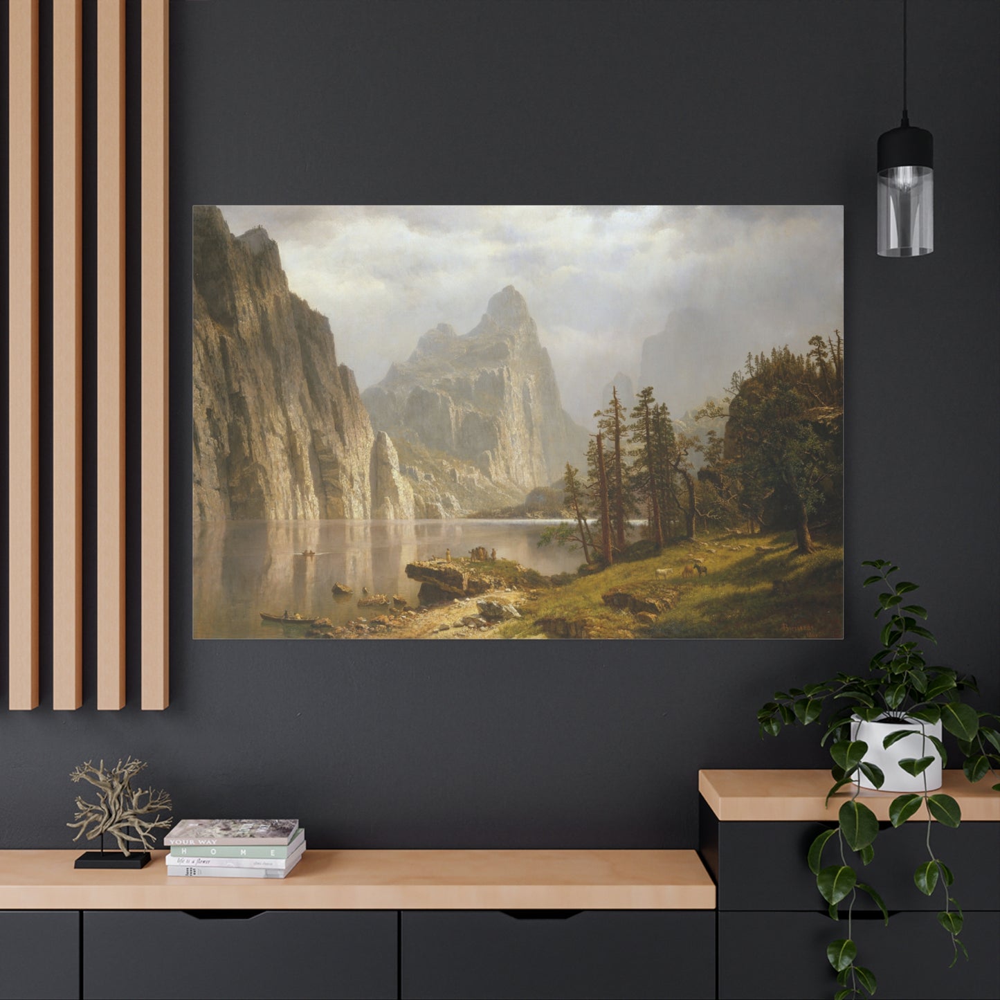 Merced River, Yosemite Valley - Canvas Wrap