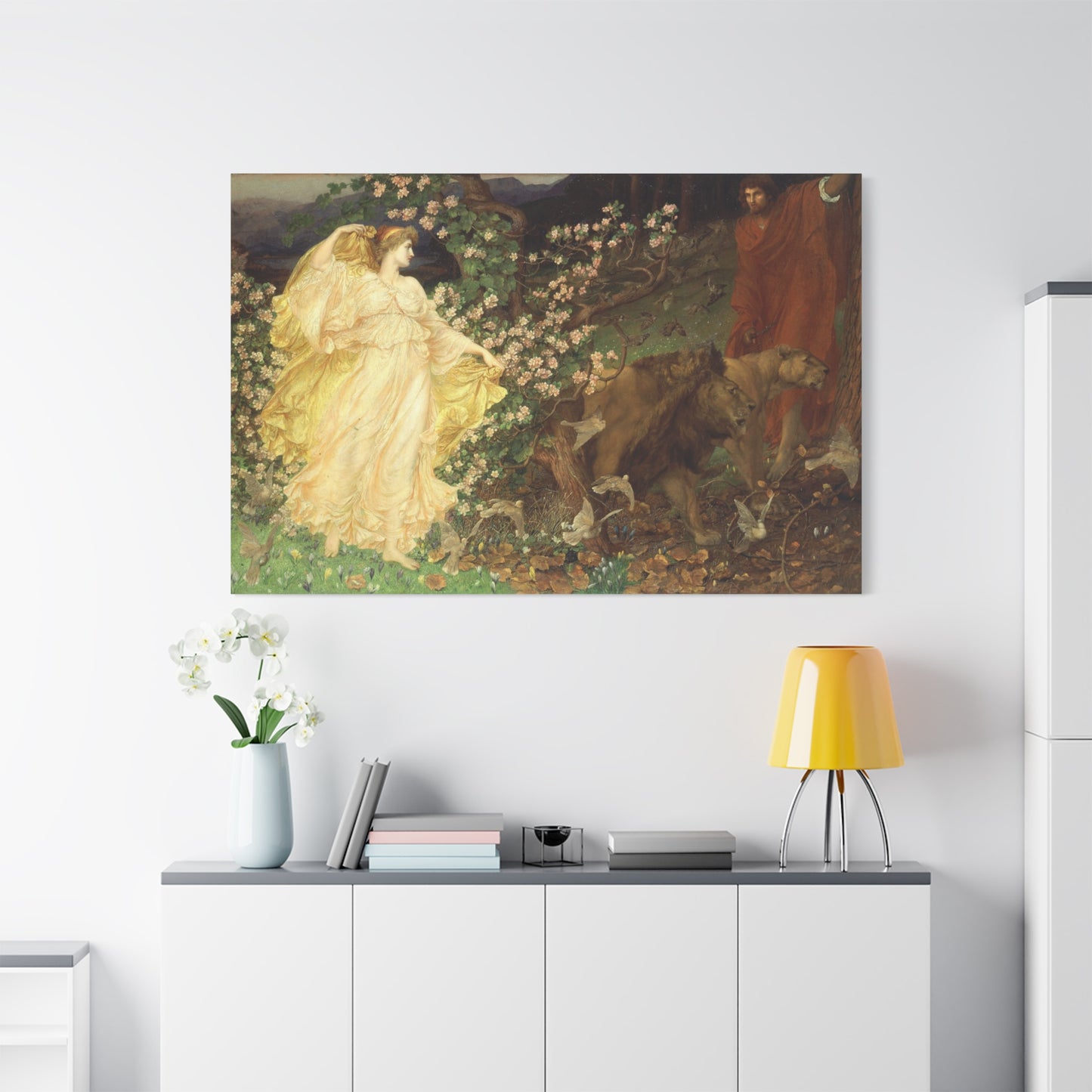 Venus and Anchises - Canvas Wrap