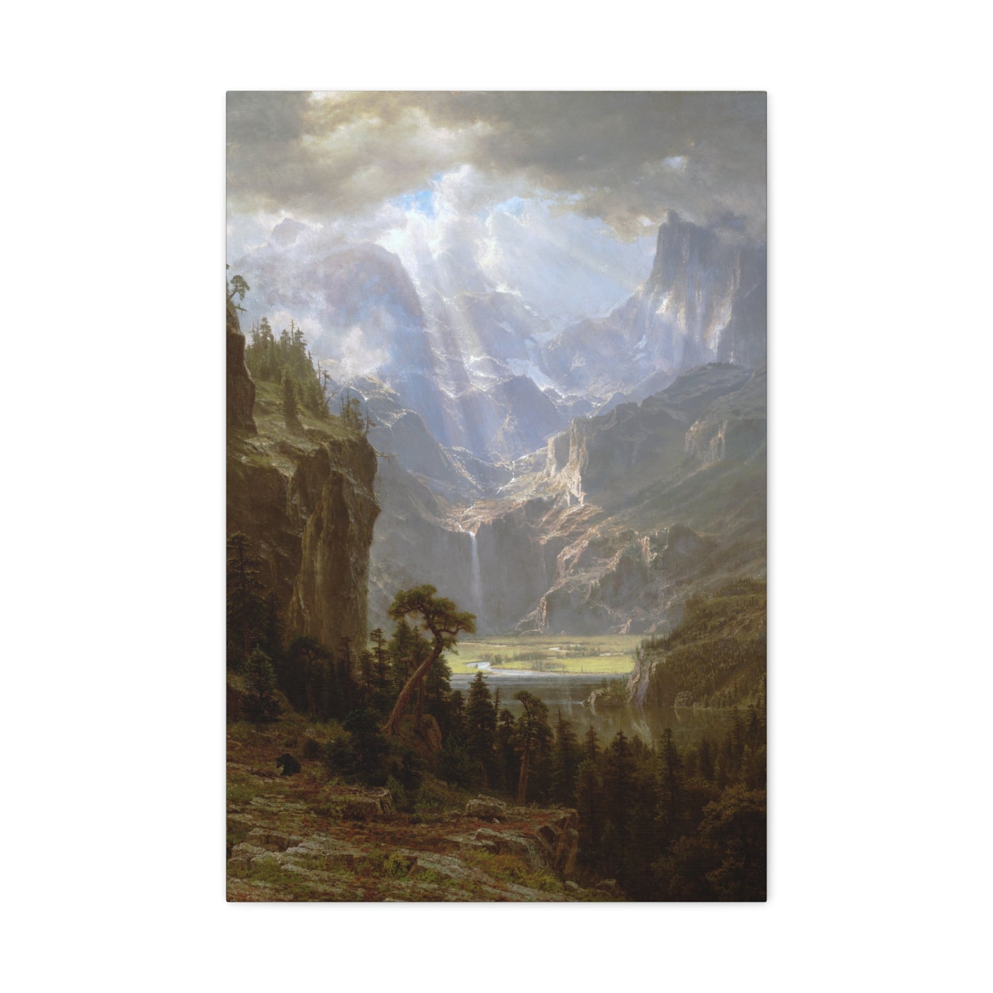 The Rocky Mountains, Lander's Peak - Canvas Wrap