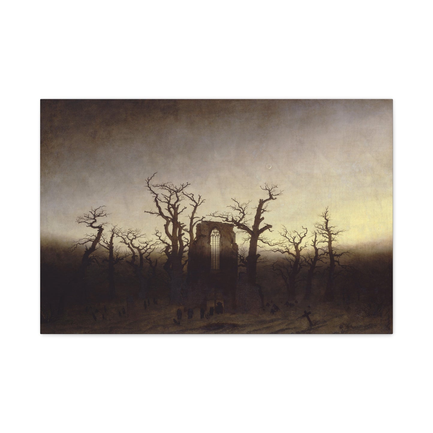 The Abbey in the Oakwood - Canvas Wrap