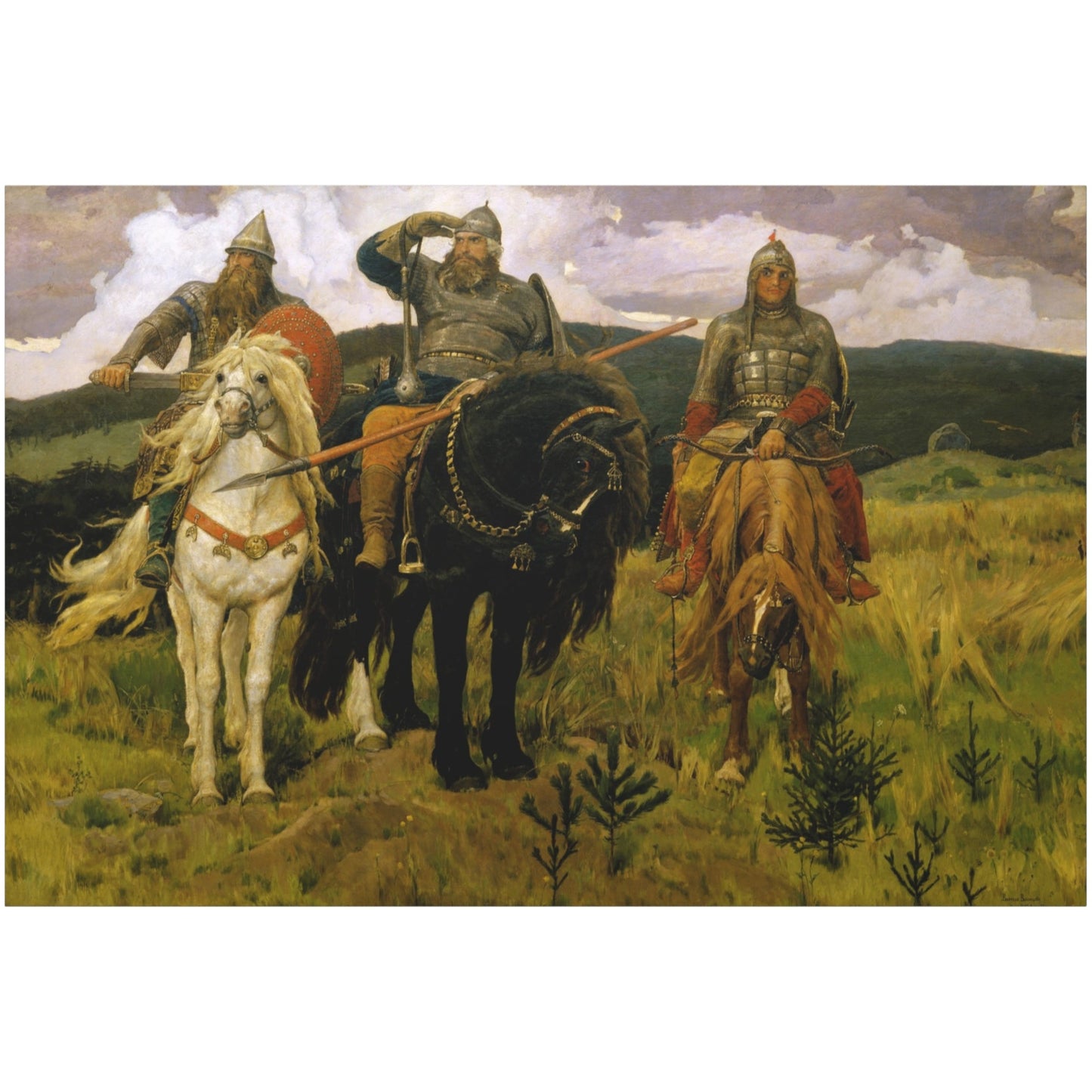 Bogatyri - Canvas Wrap