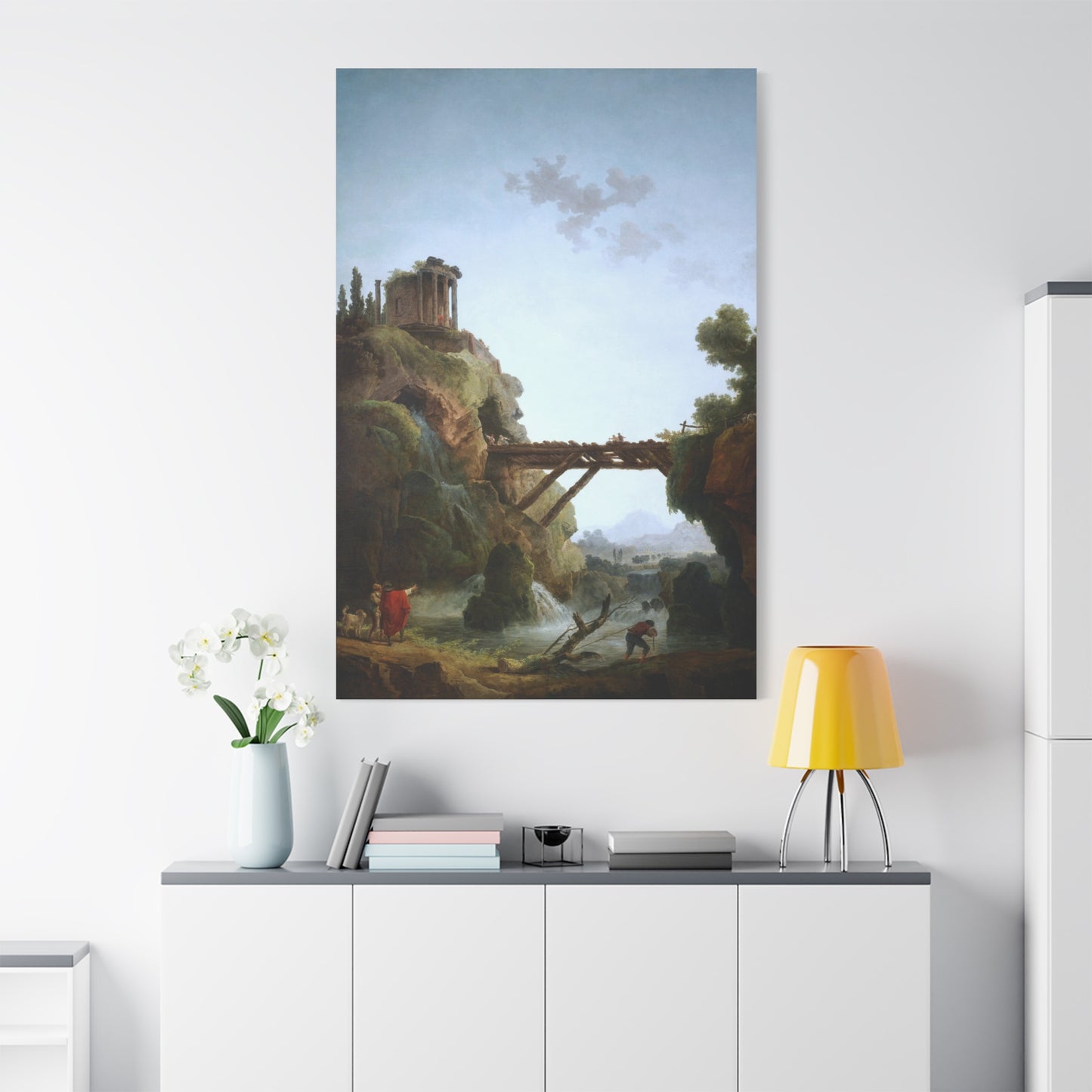 Fantastic View of Tivoli - Canvas Wrap