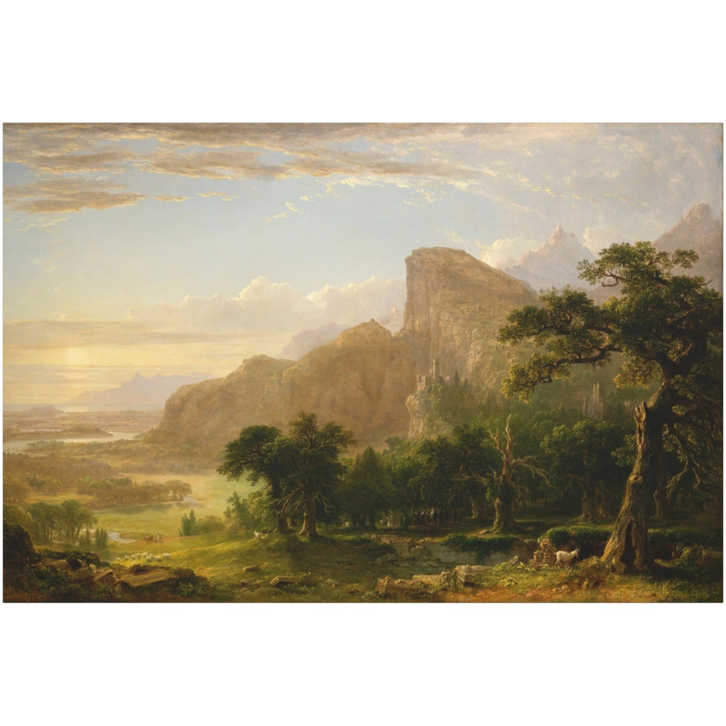Scene from Thanatopsis - Canvas Wrap
