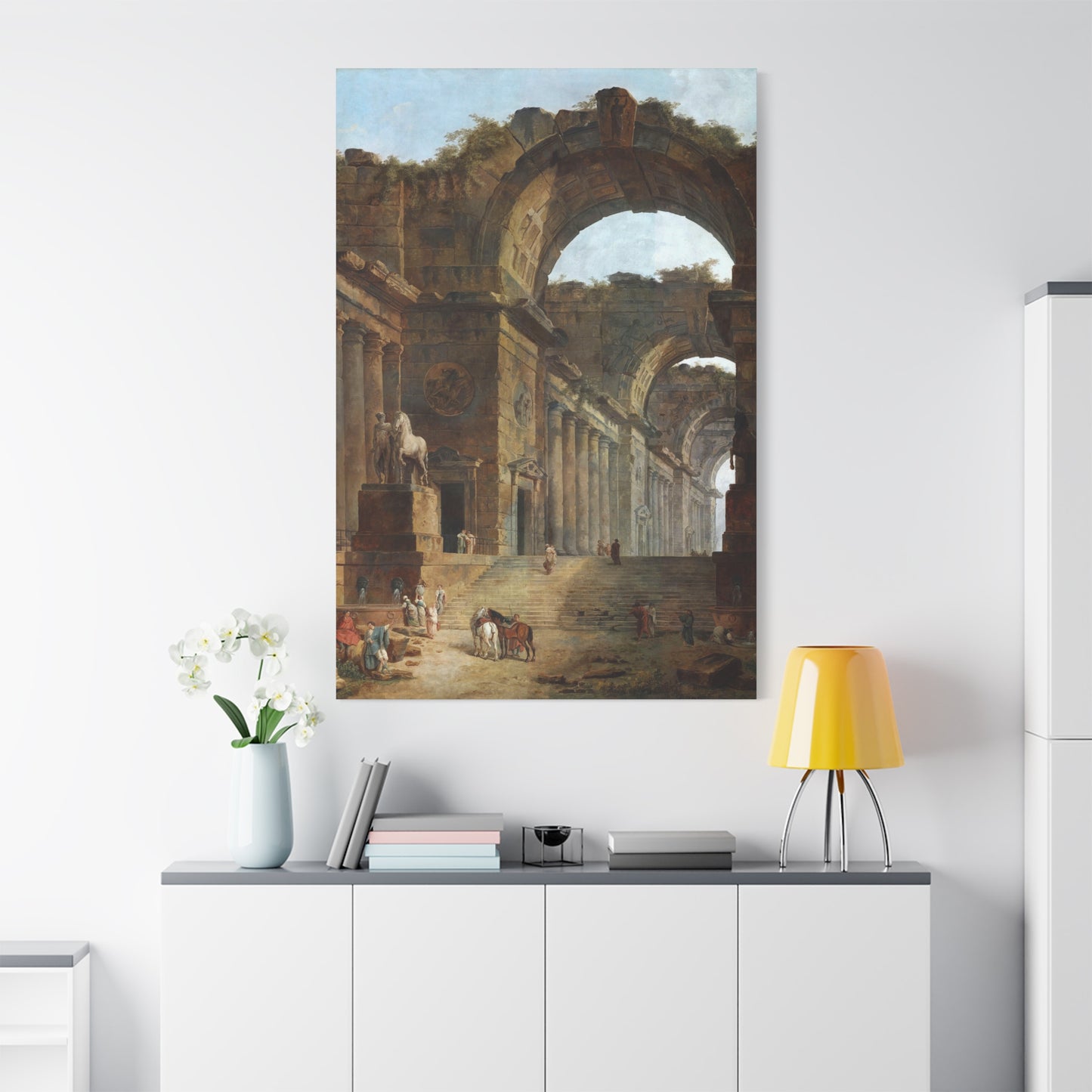 The Fountains - Canvas Wrap