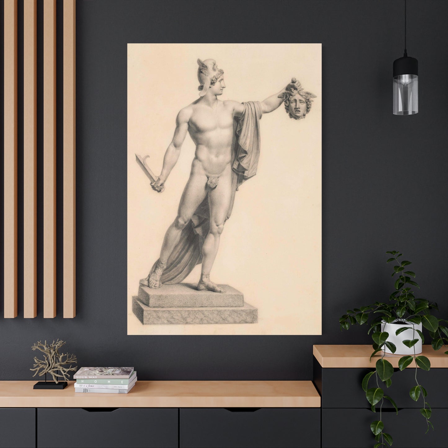 Perseus Triumphant - Canvas Wrap