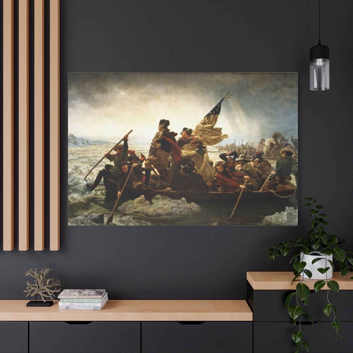 Washington Crossing the Delaware - Canvas Wrap