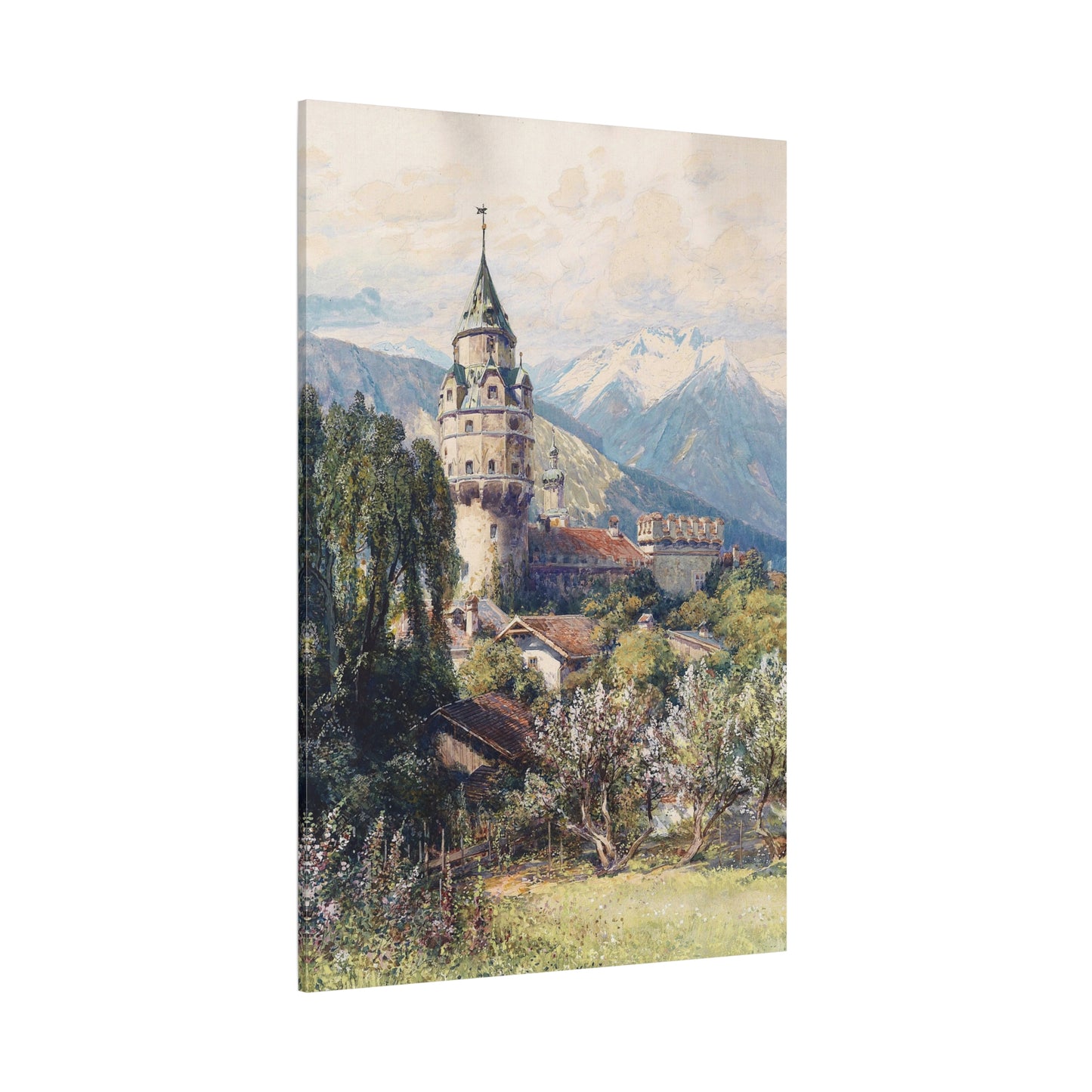 Hill Station Landscape - Canvas Wrap