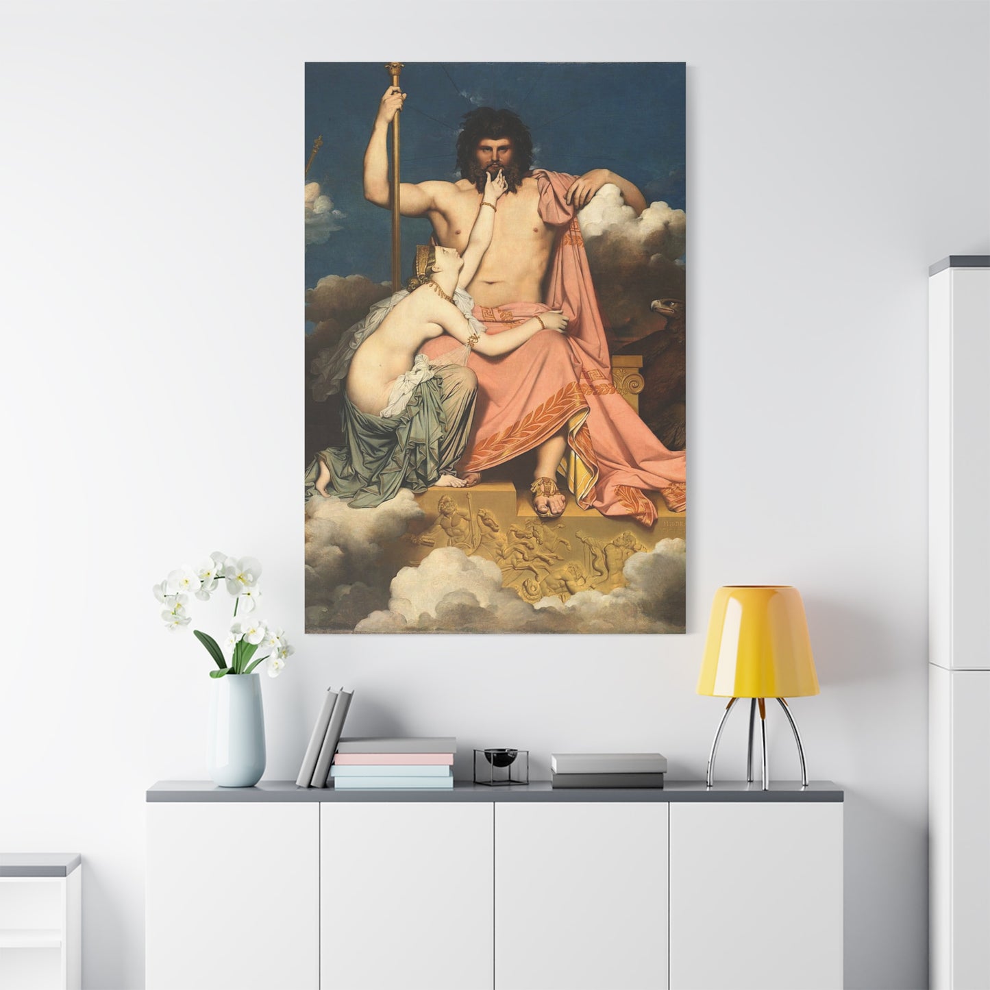 Jupiter and Thetis - Canvas Wrap