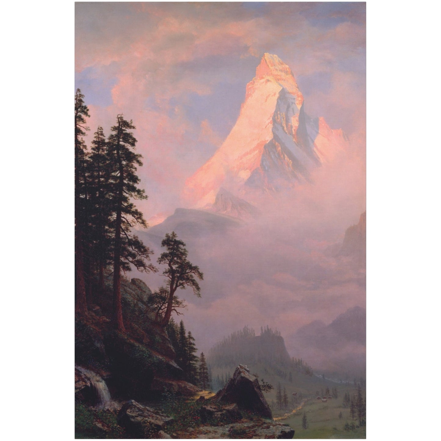 Sunrise on the Matterhorn - Canvas Wrap