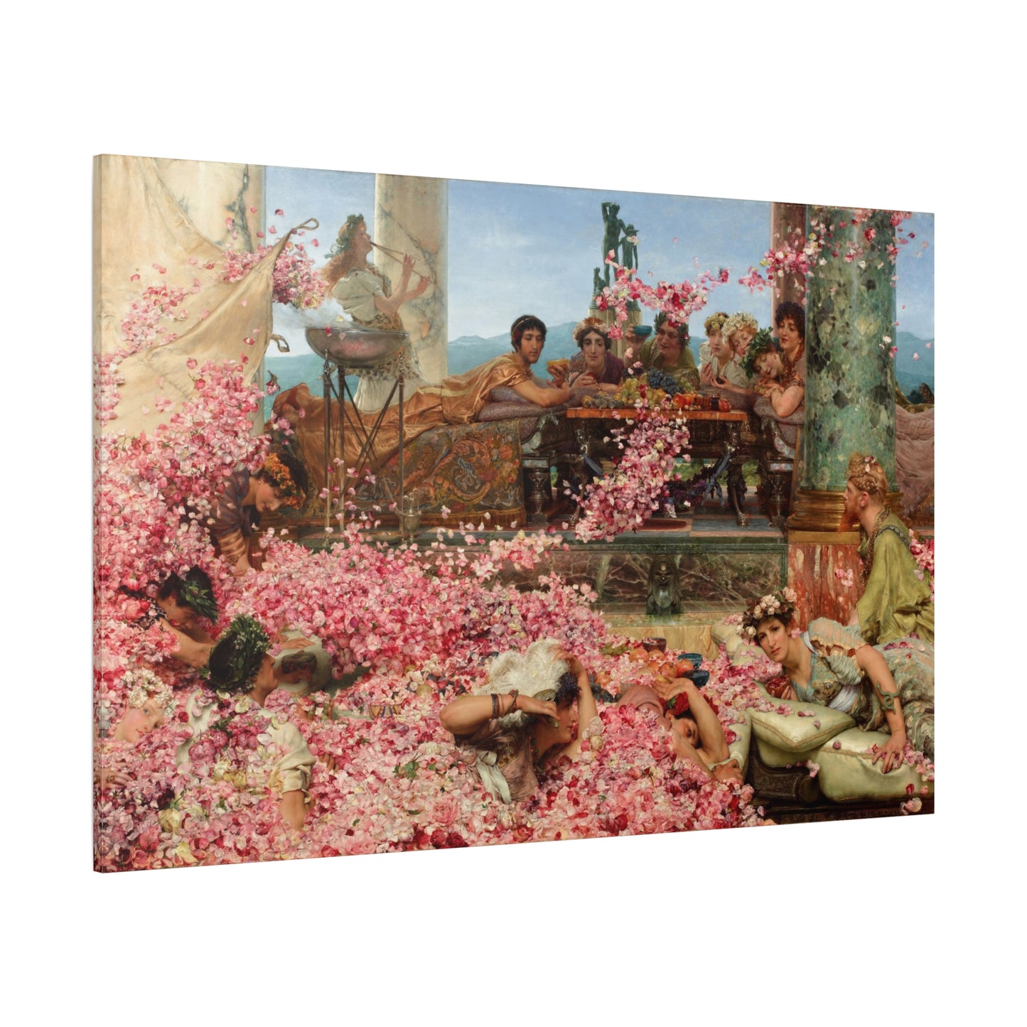 The Roses of Heliogabalus - Canvas Wrap