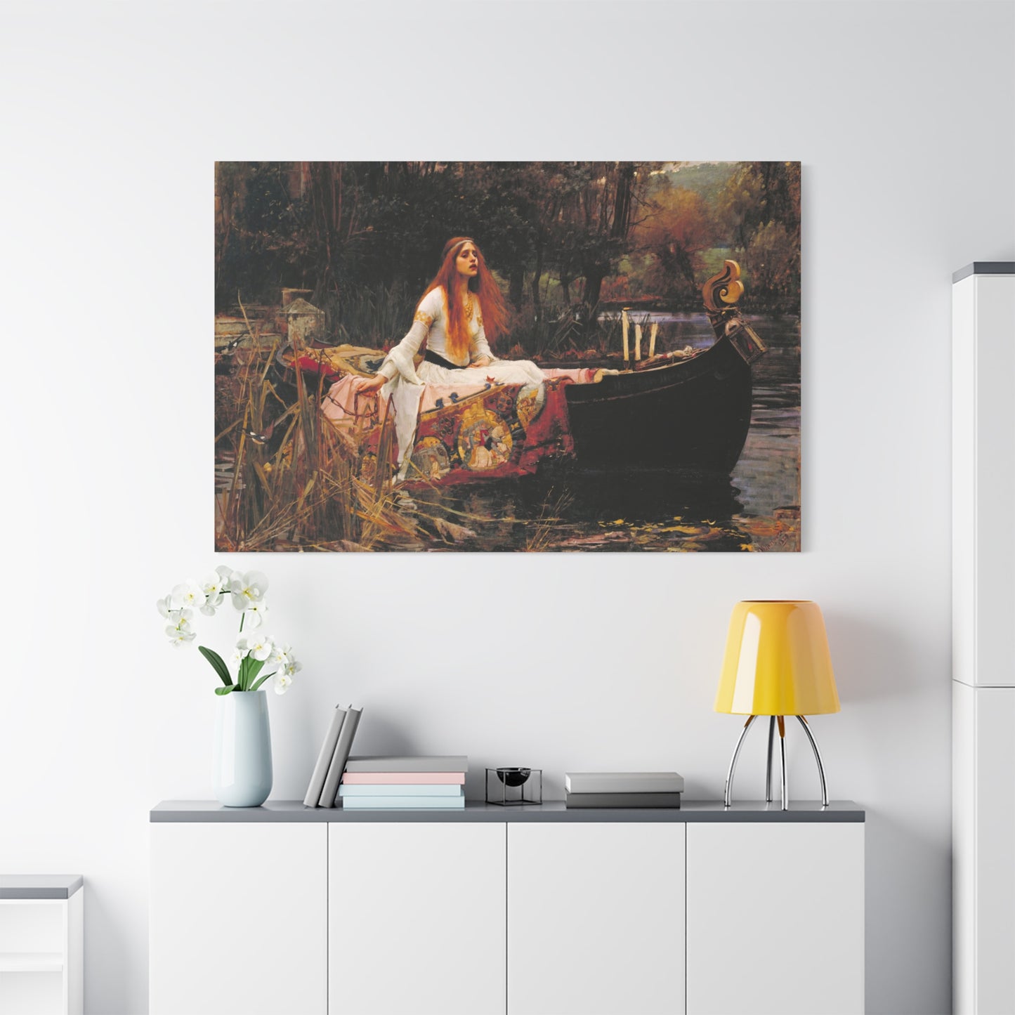 The Lady of Shalott - Canvas Wrap