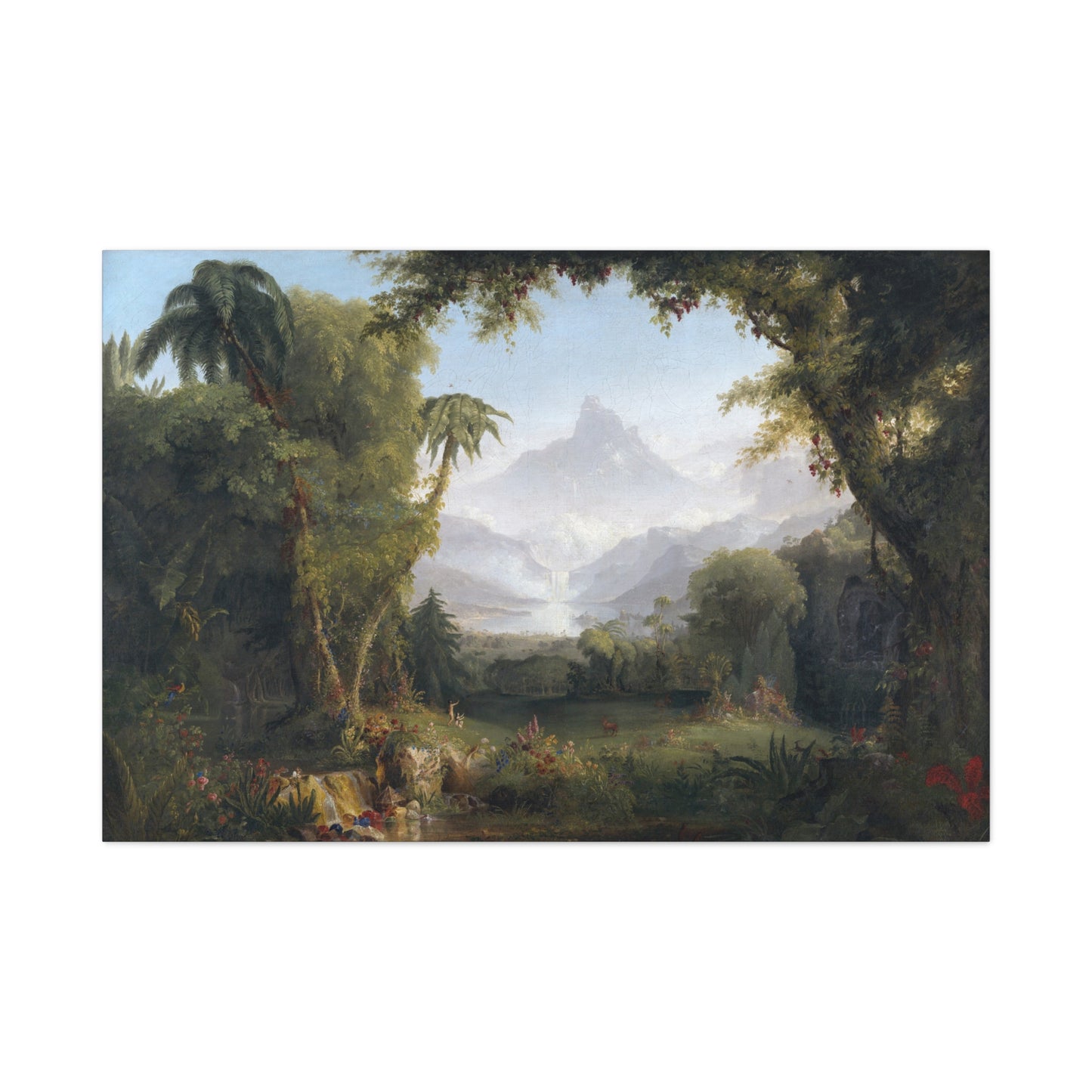 The Garden of Eden - Canvas Wrap