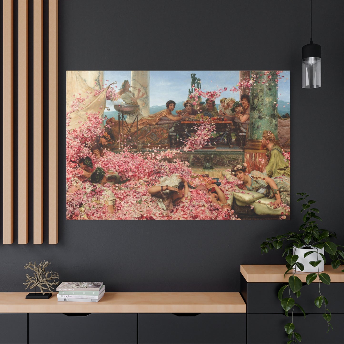The Roses of Heliogabalus - Canvas Wrap