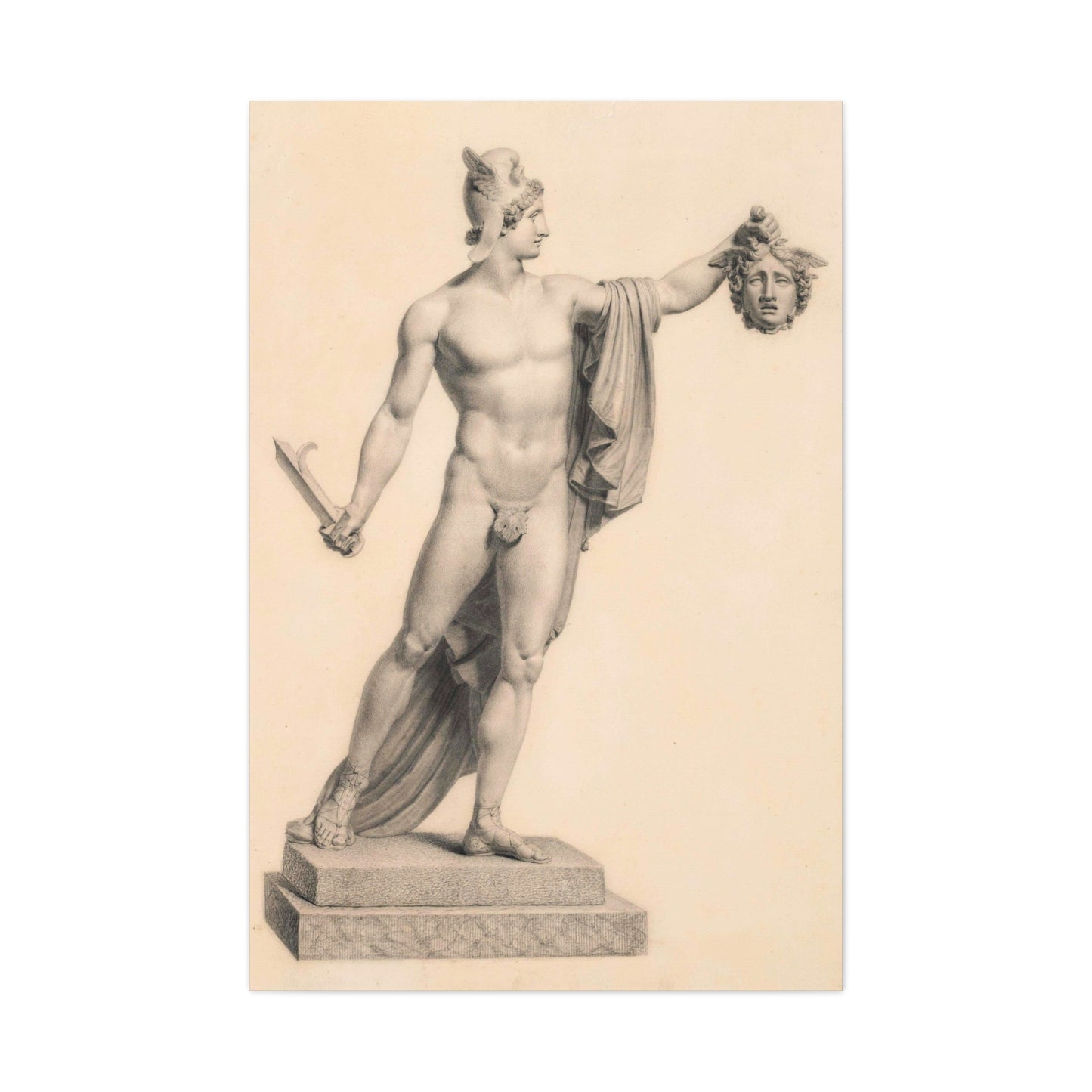 Perseus Triumphant - Canvas Wrap