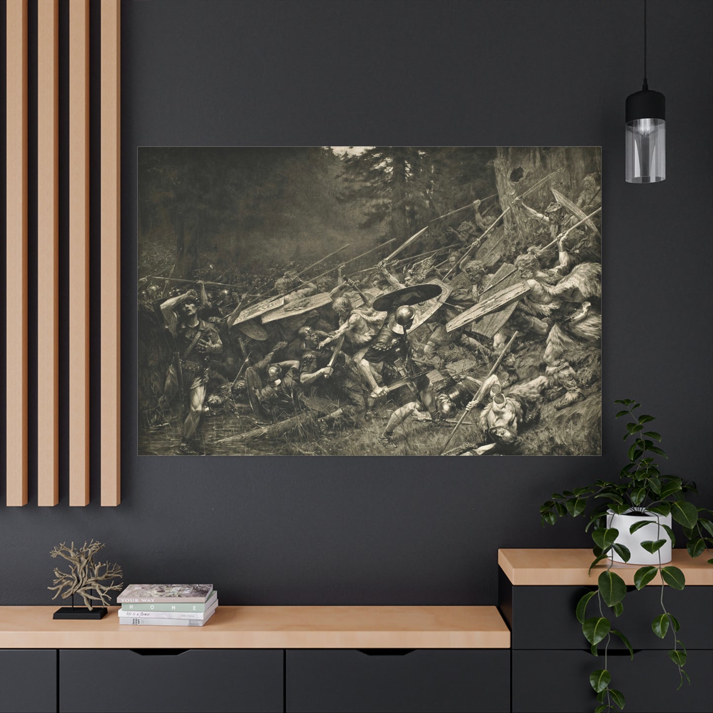 Furor Teutonicus - Canvas Wrap