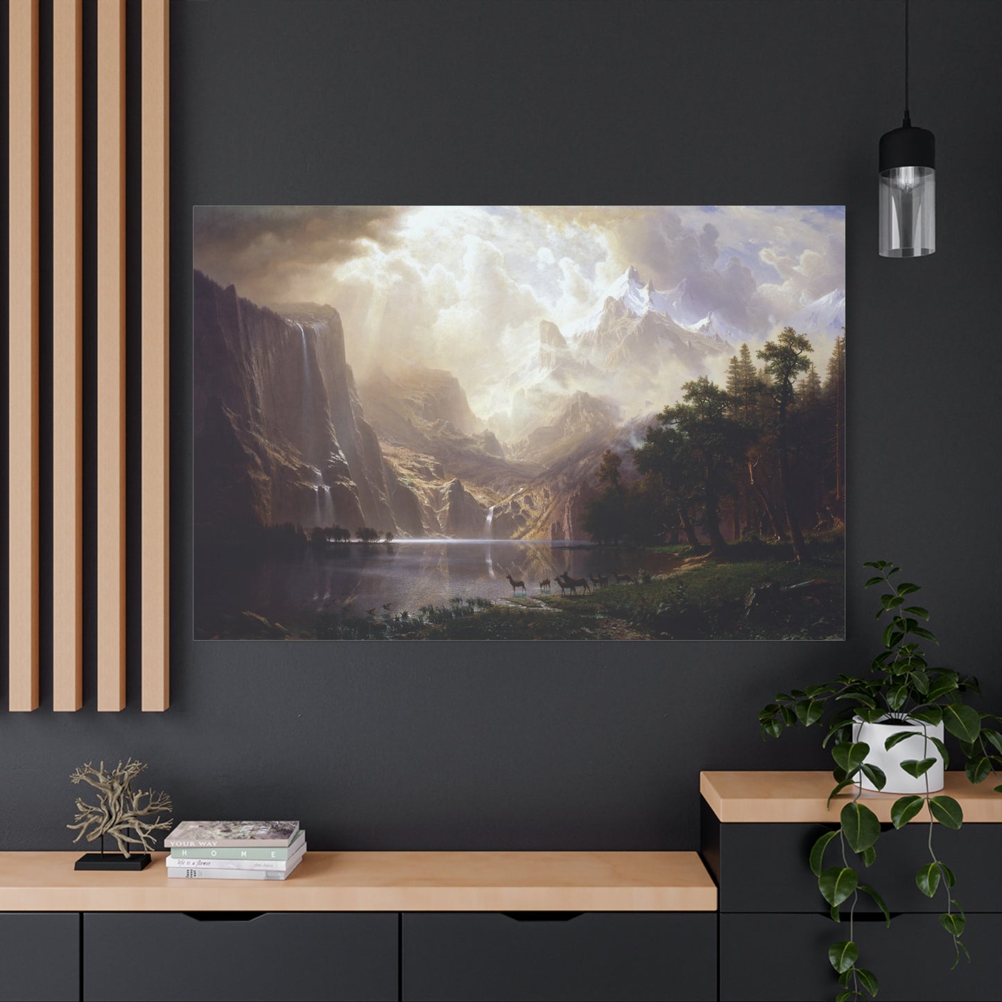 Among the Sierra Nevada Mountains - Canvas Wrap