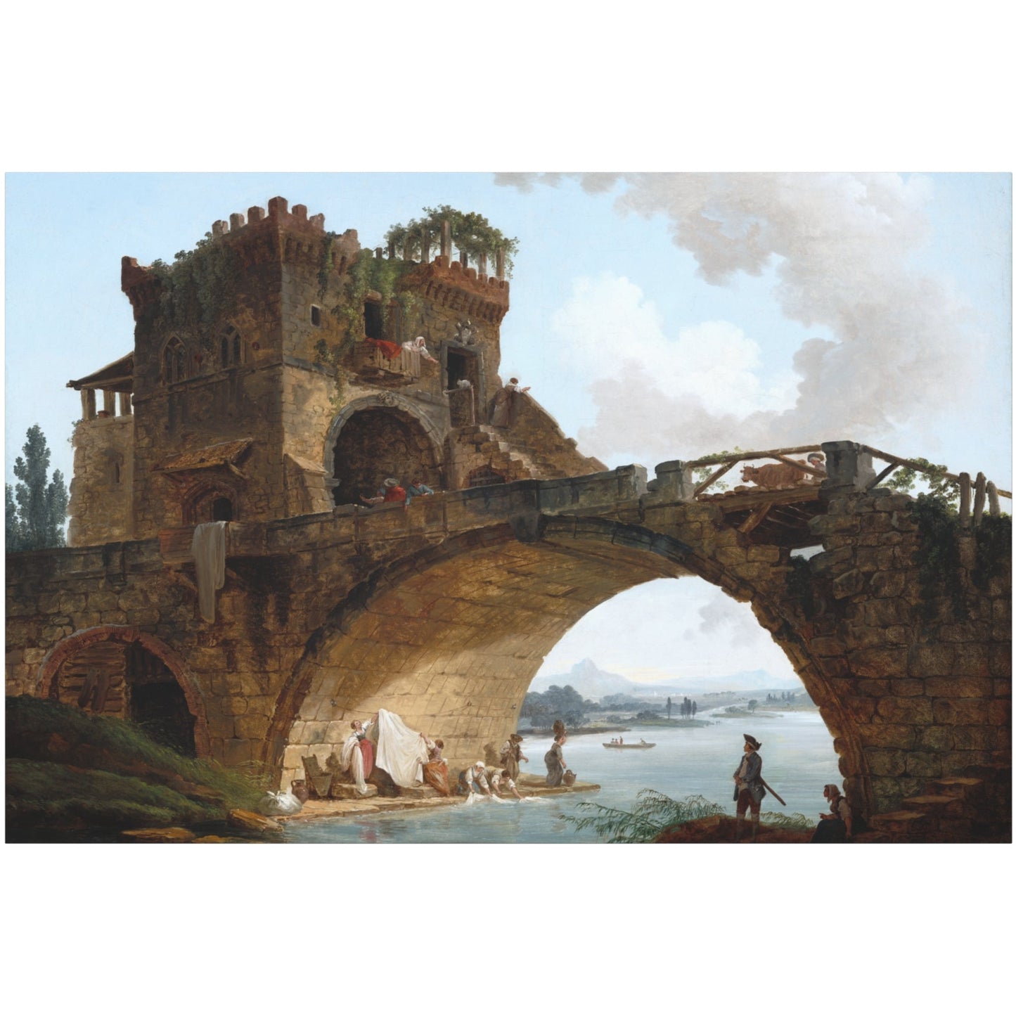The Ponte Salario - Canvas Wrap
