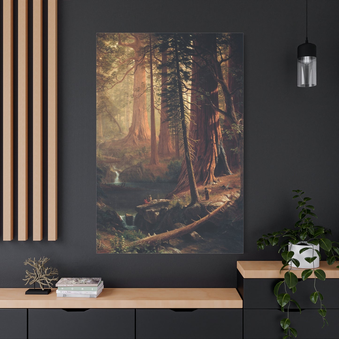 Giant Redwood Trees of California - Canvas Wrap