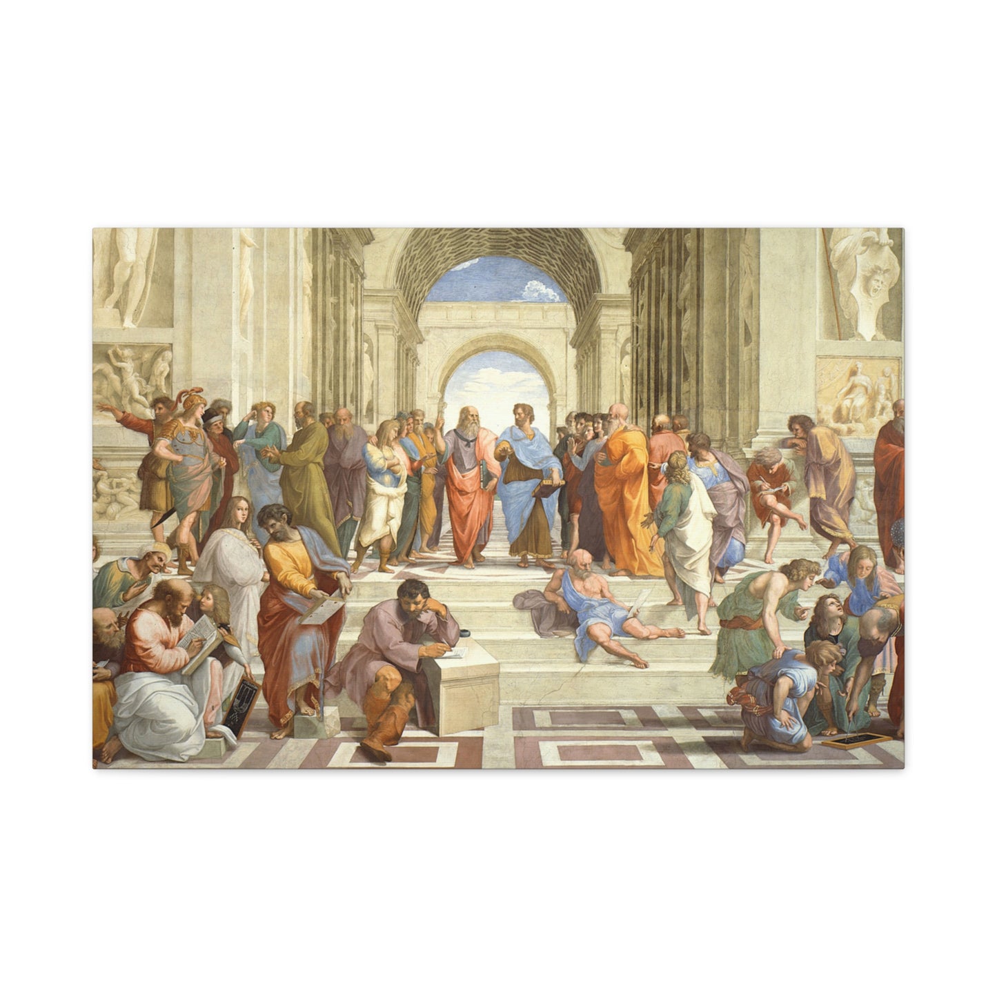The School of Athens - Canvas Wrap