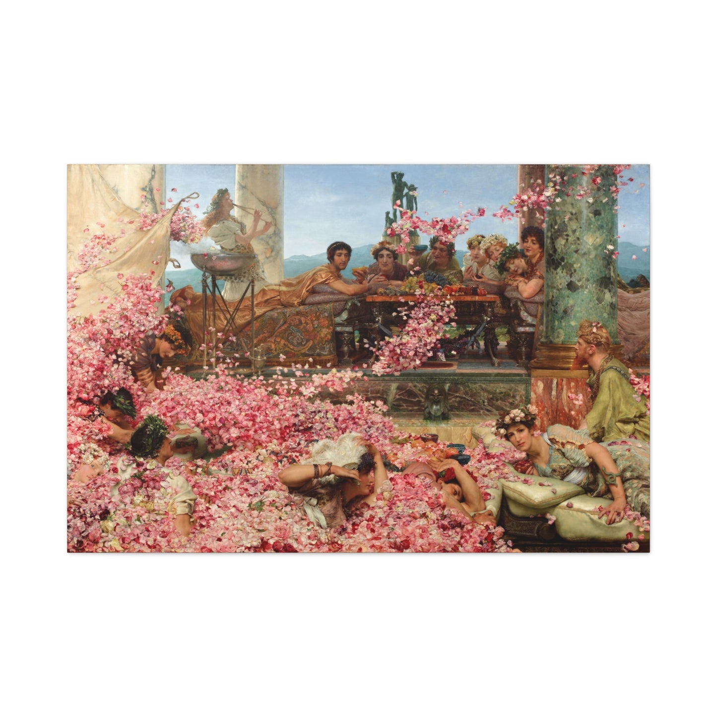 The Roses of Heliogabalus - Canvas Wrap