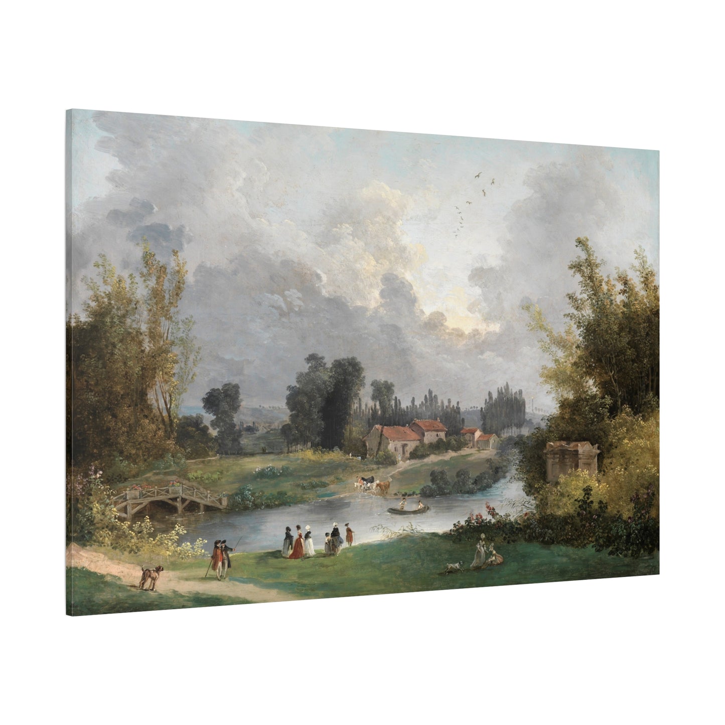 Park Landscape - Canvas Wrap