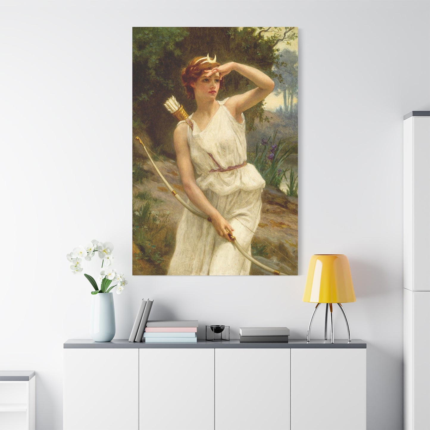 Diana the Huntress - Canvas Wrap