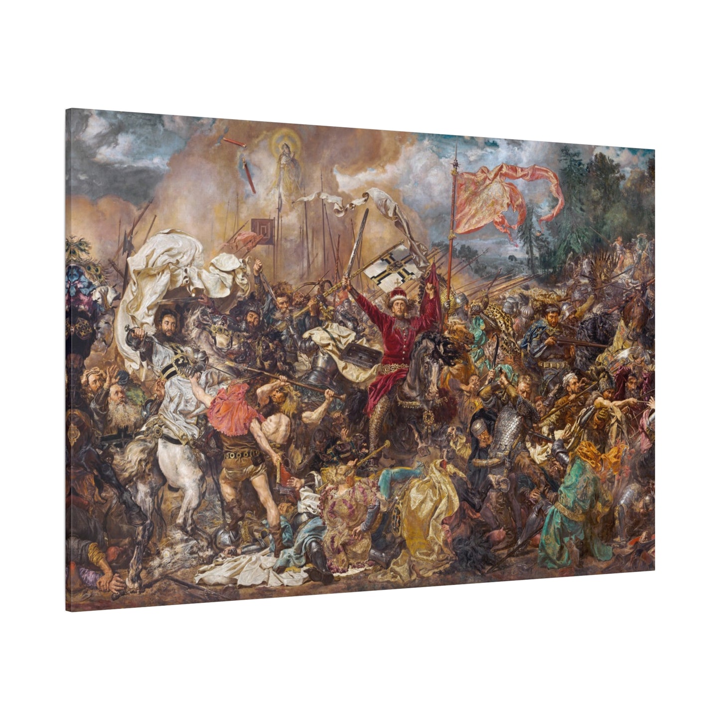 The Battle of Grunwald - Canvas Wrap